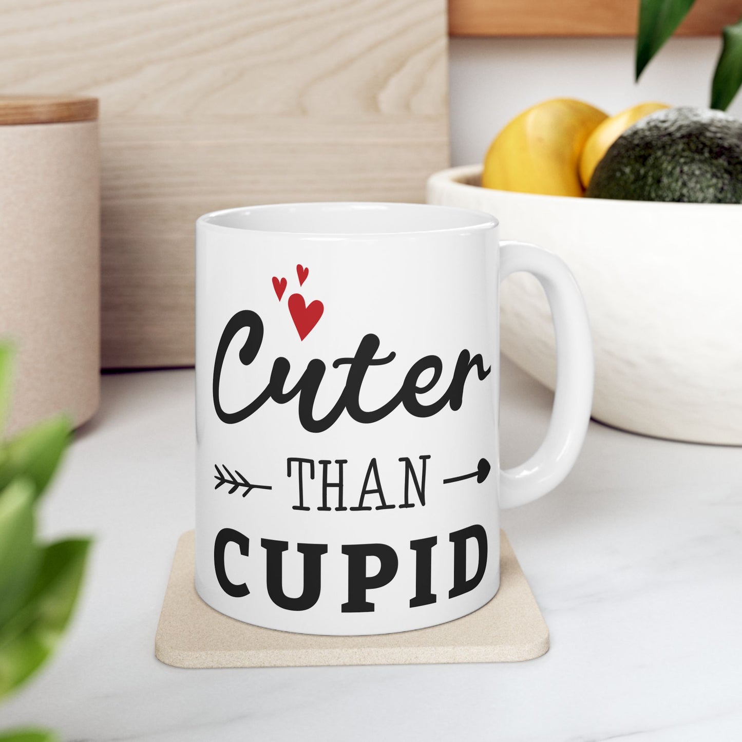 Cuter Than Cupid Ceramic Mug