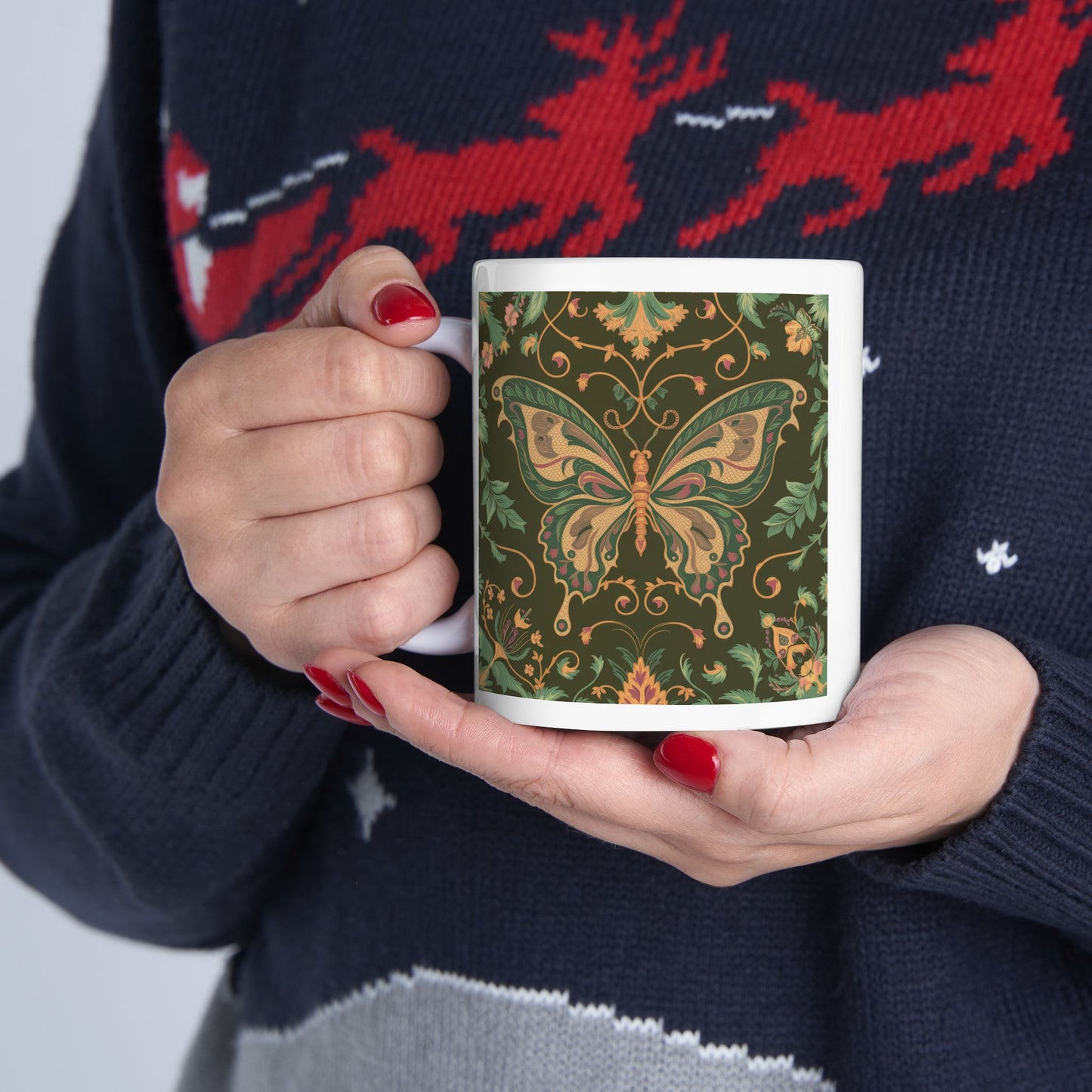 Butterfly Ceramic Mug