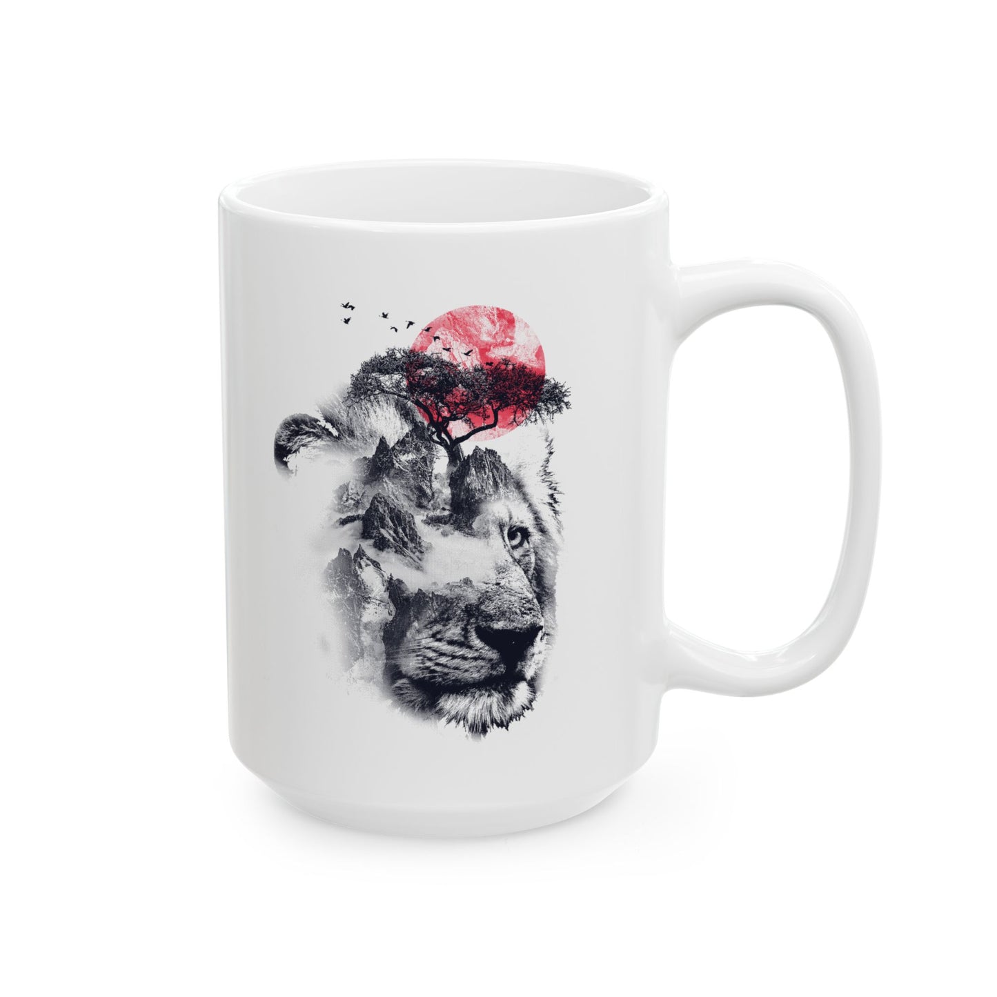 Lion Ceramic Mug