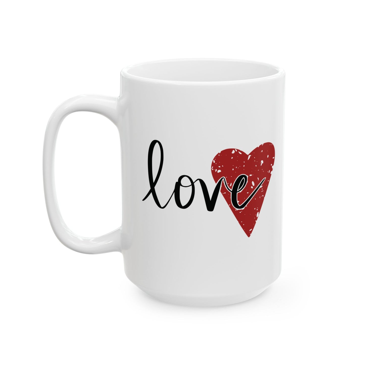 Love Heart Ceramic Mug
