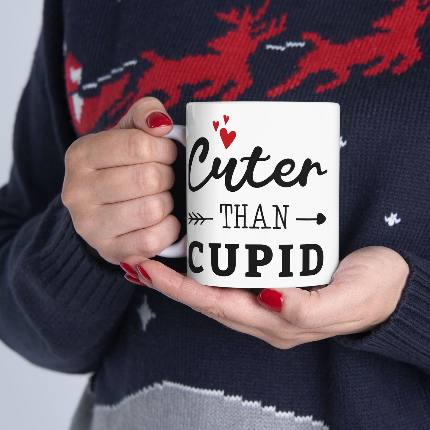 Cuter Than Cupid Ceramic Mug