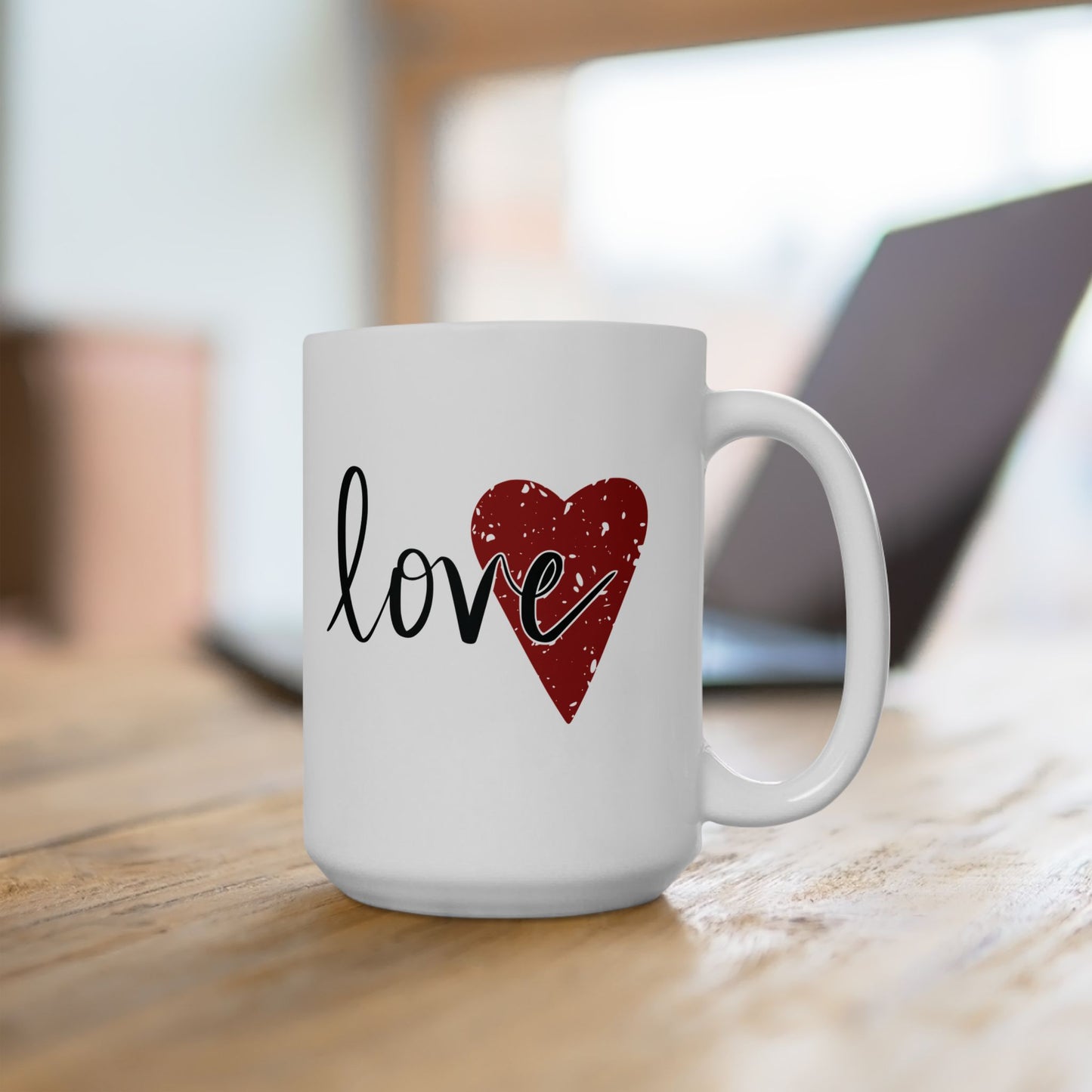 Love Heart Ceramic Mug