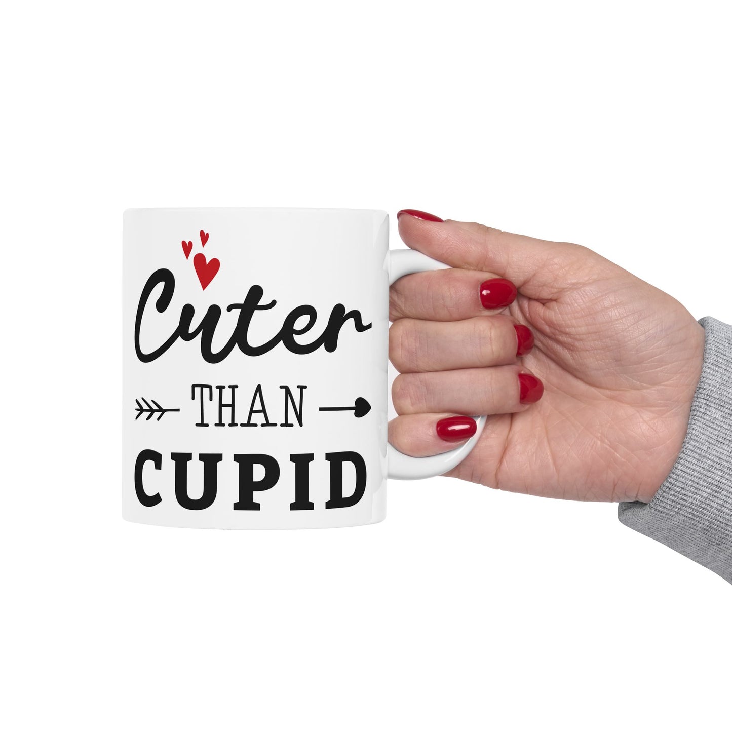 Cuter Than Cupid Ceramic Mug