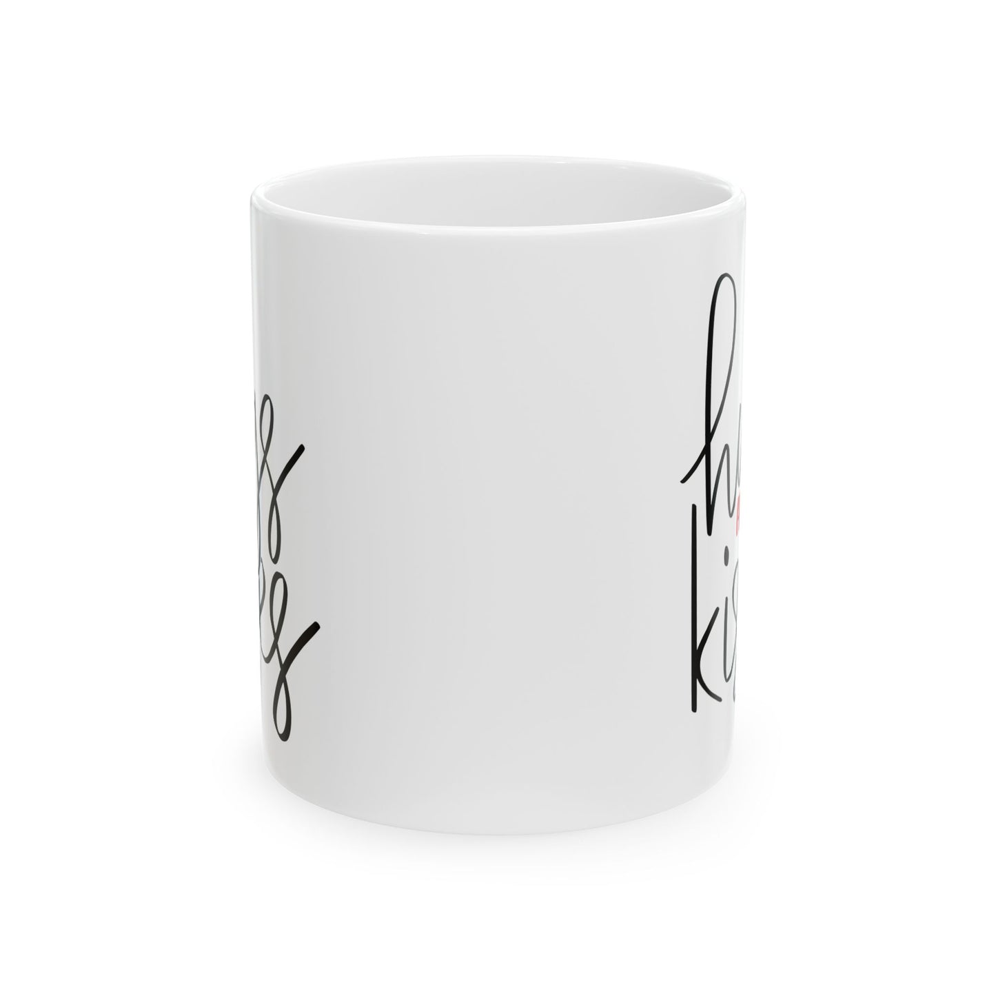 Hugs and Kisses Ceramic Mug
