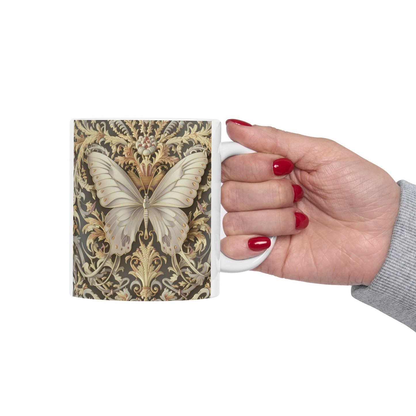 Butterfly Ceramic Mug