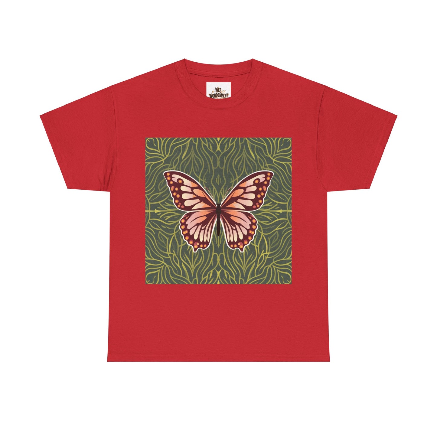 Butterfly Unisex Heavy Cotton T-Shirt