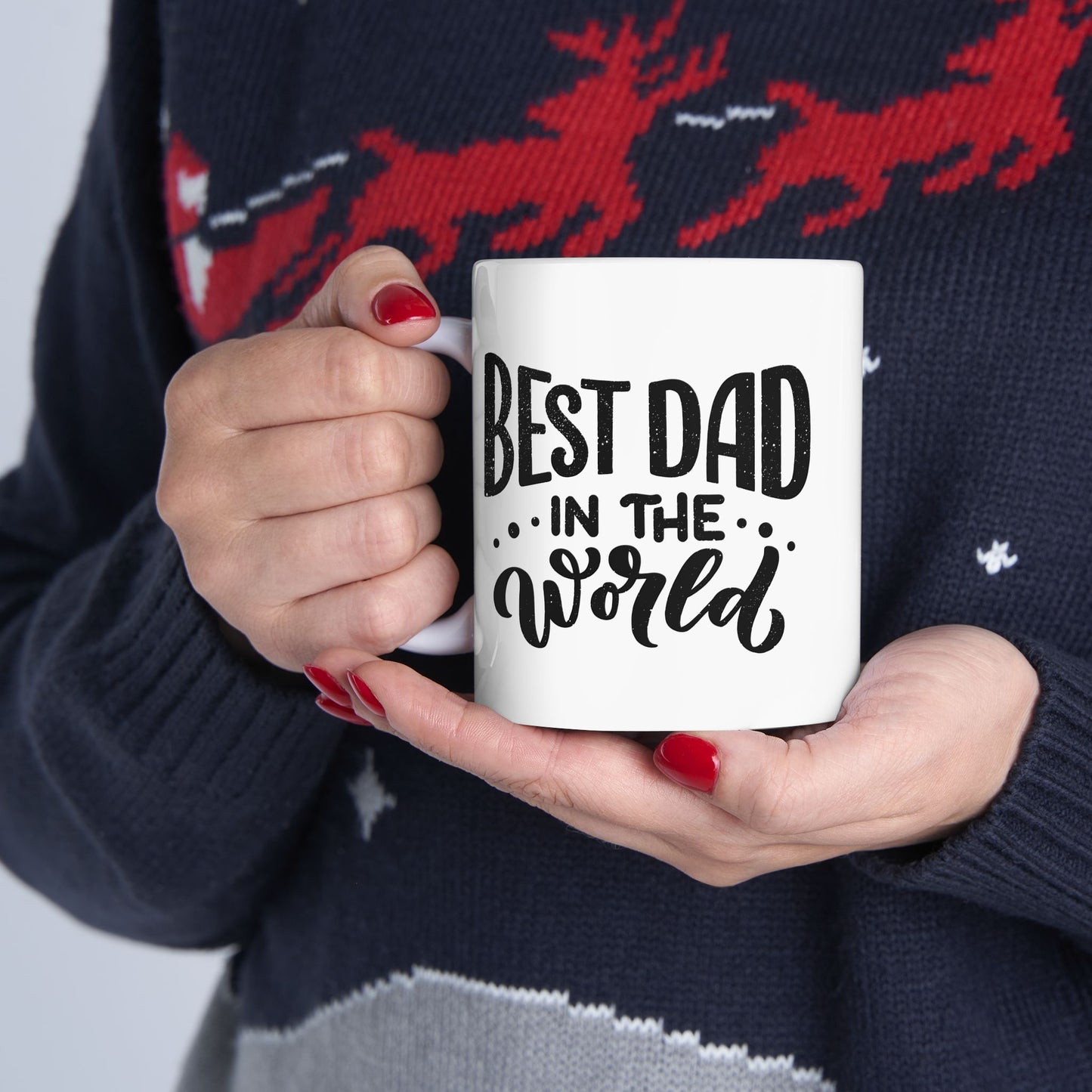 Best Dad in the World Ceramic Mug