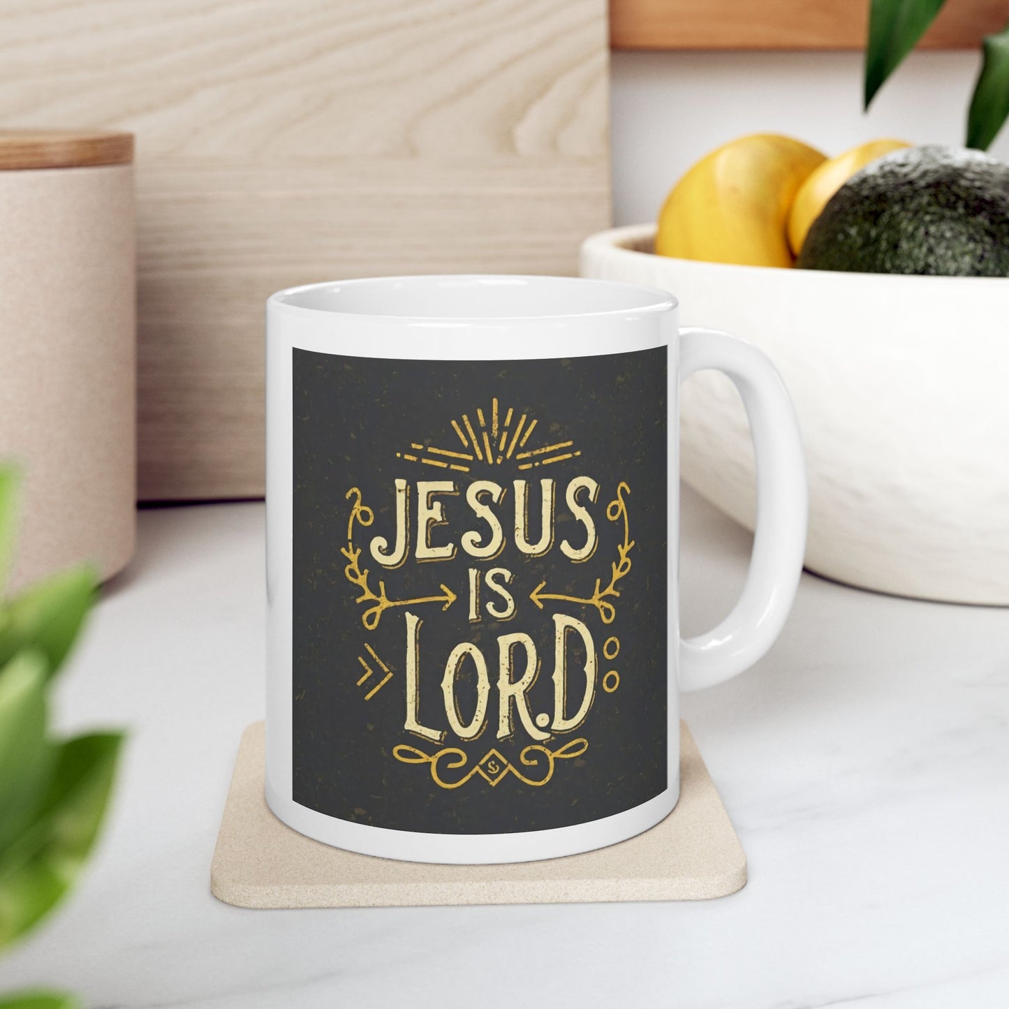 Jesus is Lord Ceramic Mug