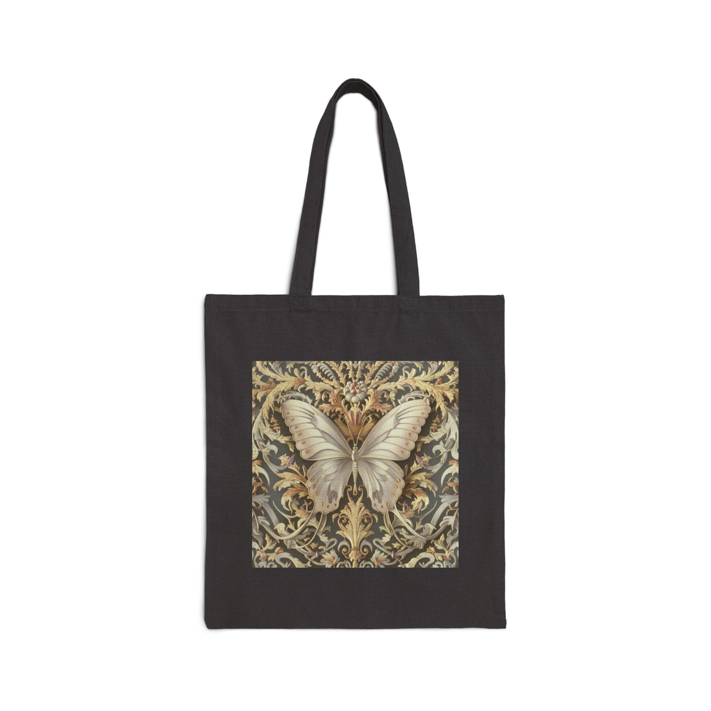 Butterfly Cotton Canvas Tote Bag