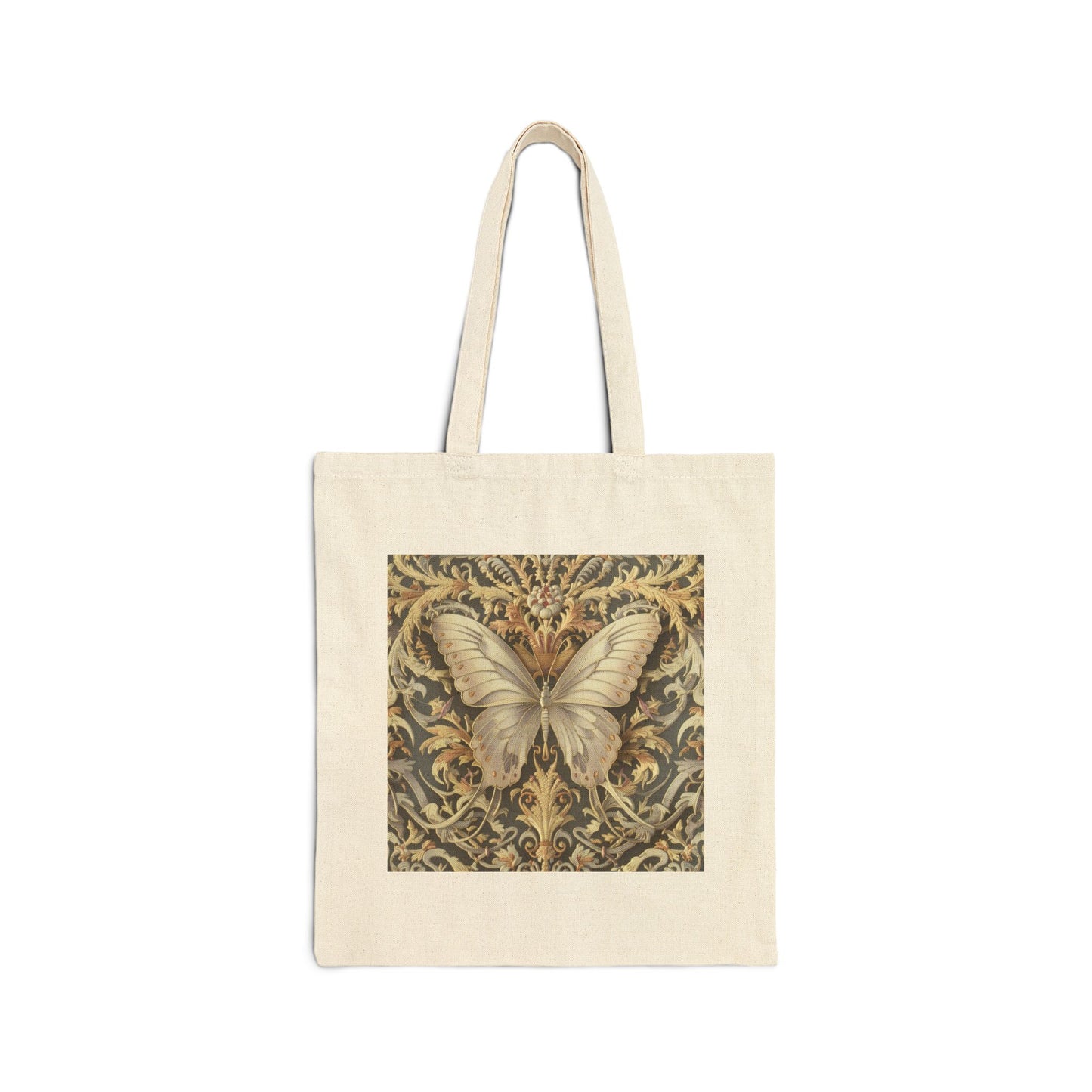 Butterfly Cotton Canvas Tote Bag