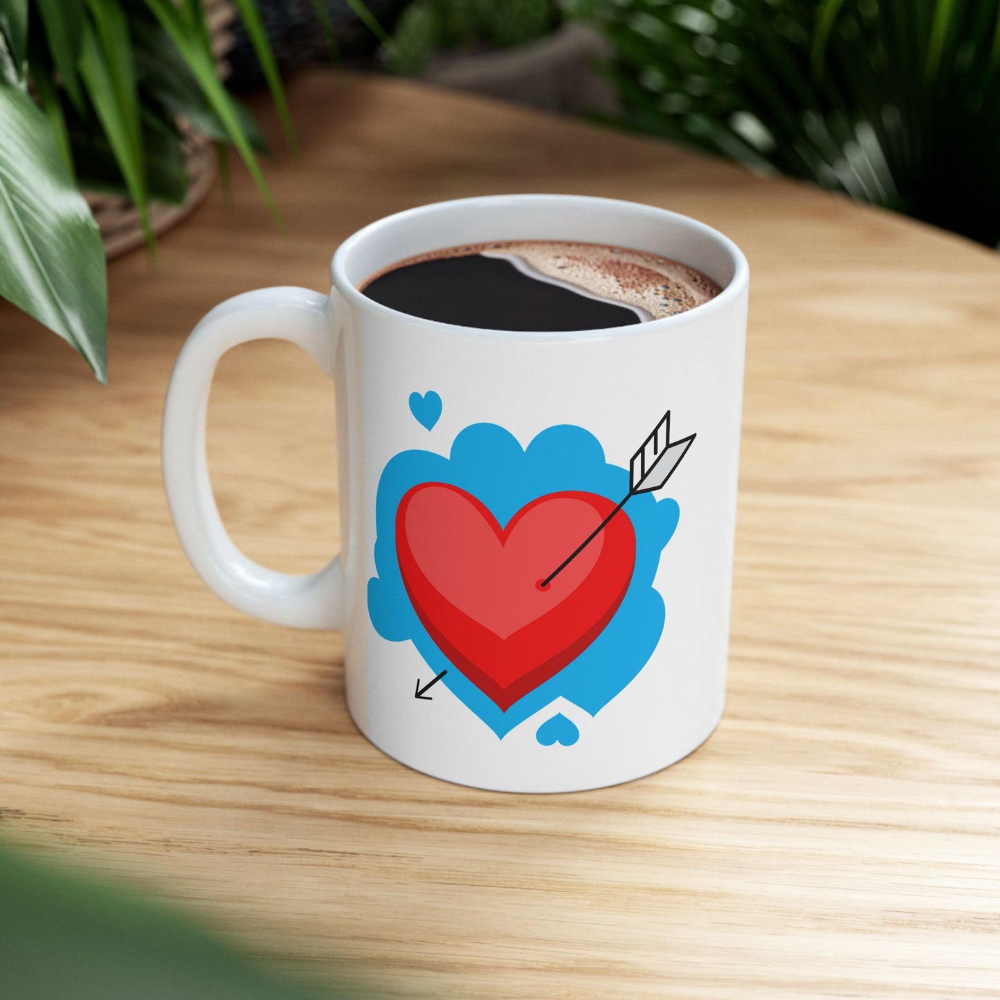 Heart Valentine Ceramic Mug 11oz