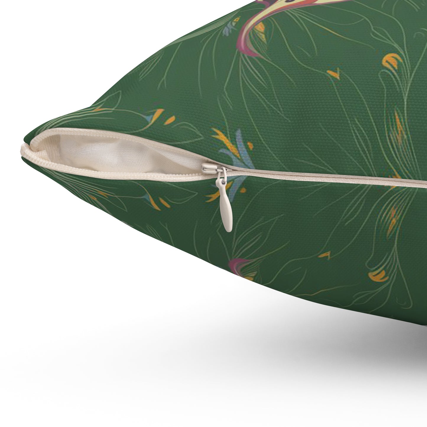 Butterfly Spun Polyester Square Pillow