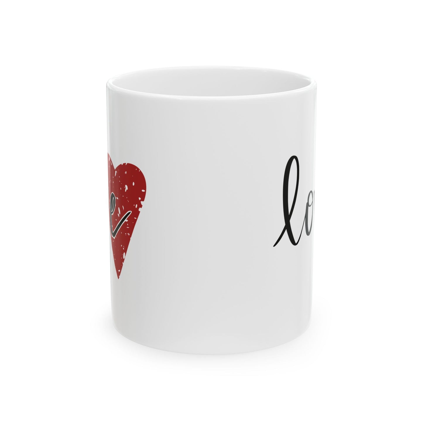 Love Heart Ceramic Mug