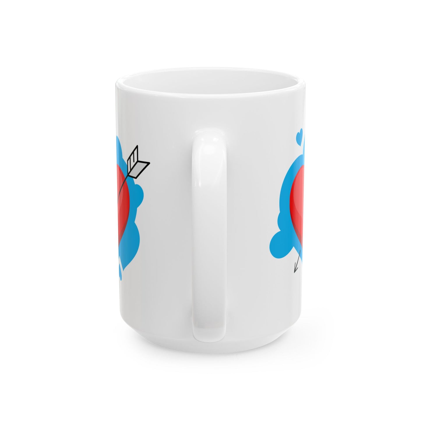 Heart Valentine Ceramic Mug 11oz