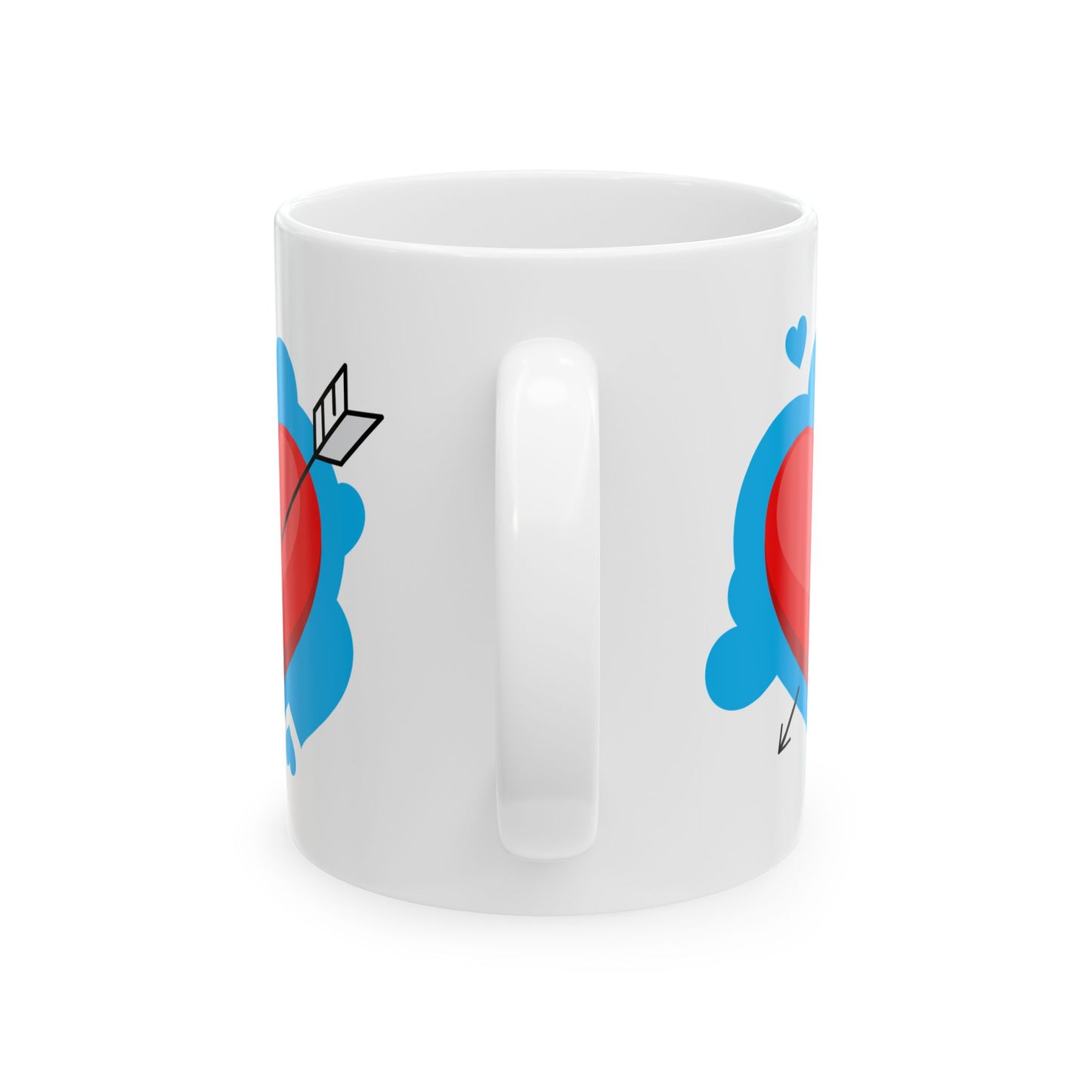 Heart Valentine Ceramic Mug 11oz