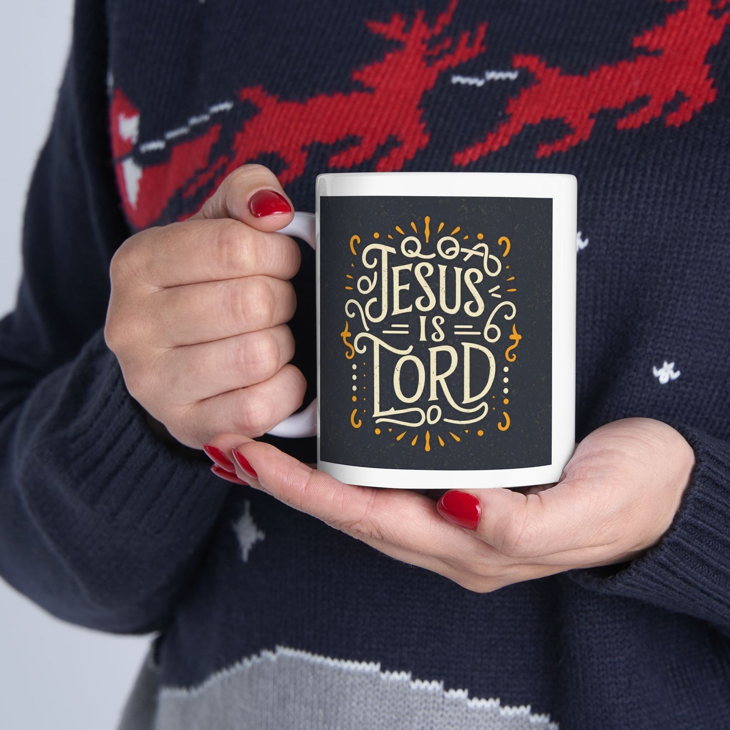 Jesus is Lord Ceramic Mug