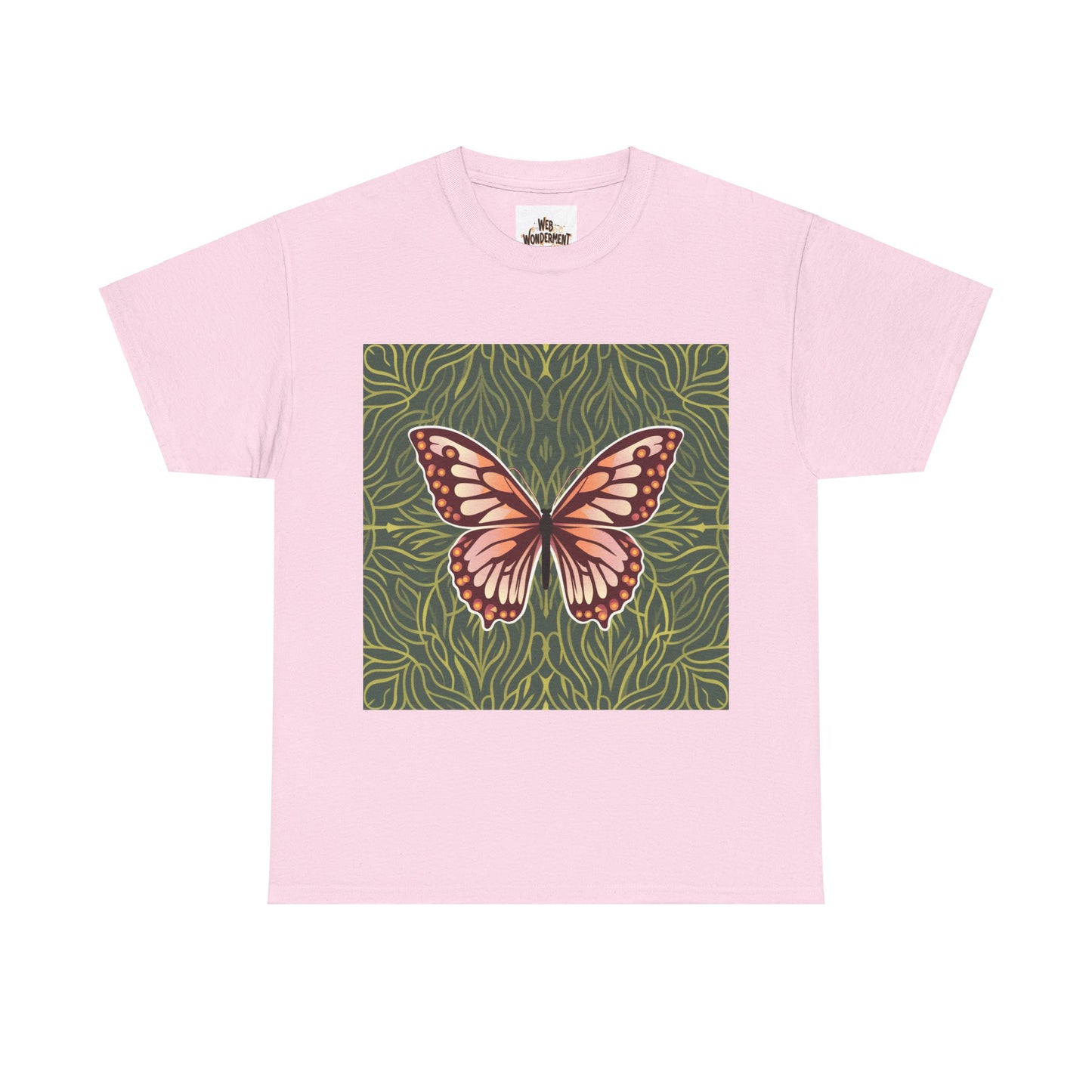 Butterfly Unisex Heavy Cotton T-Shirt