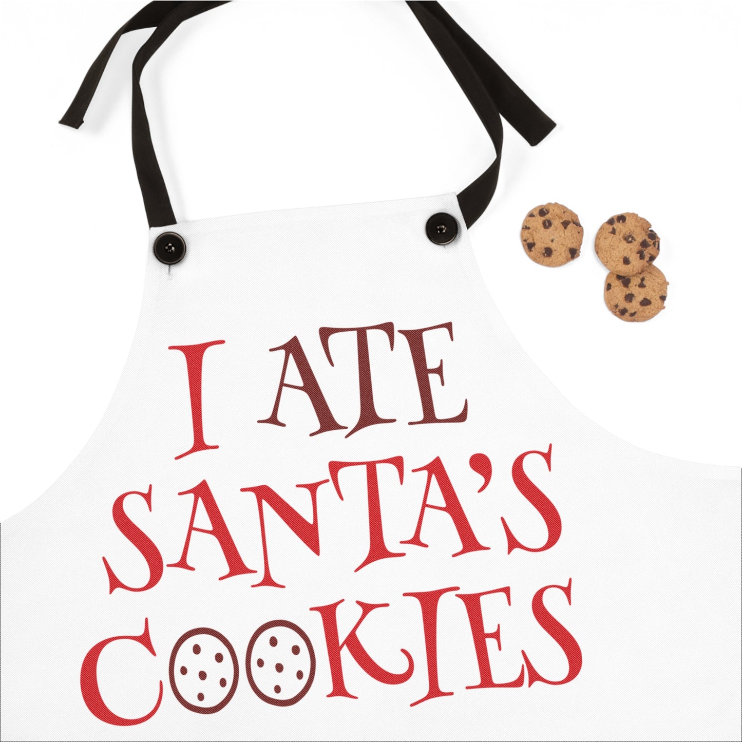 I Ate Santa's Cookies Apron