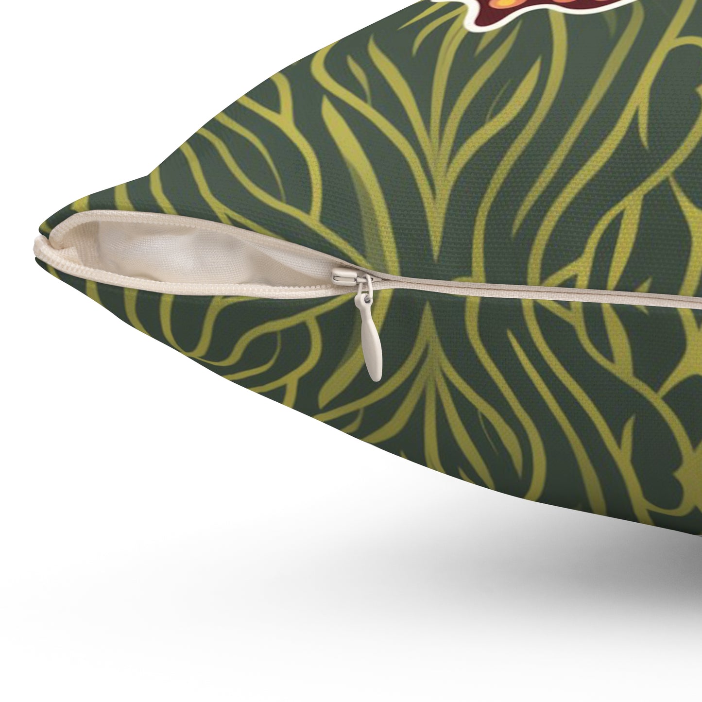 Butterfly Spun Polyester Square Pillow