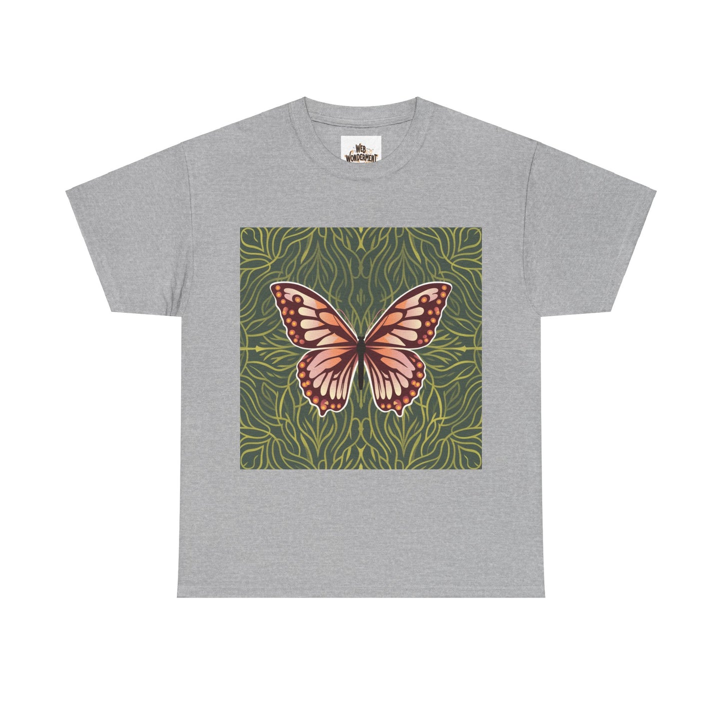 Butterfly Unisex Heavy Cotton T-Shirt