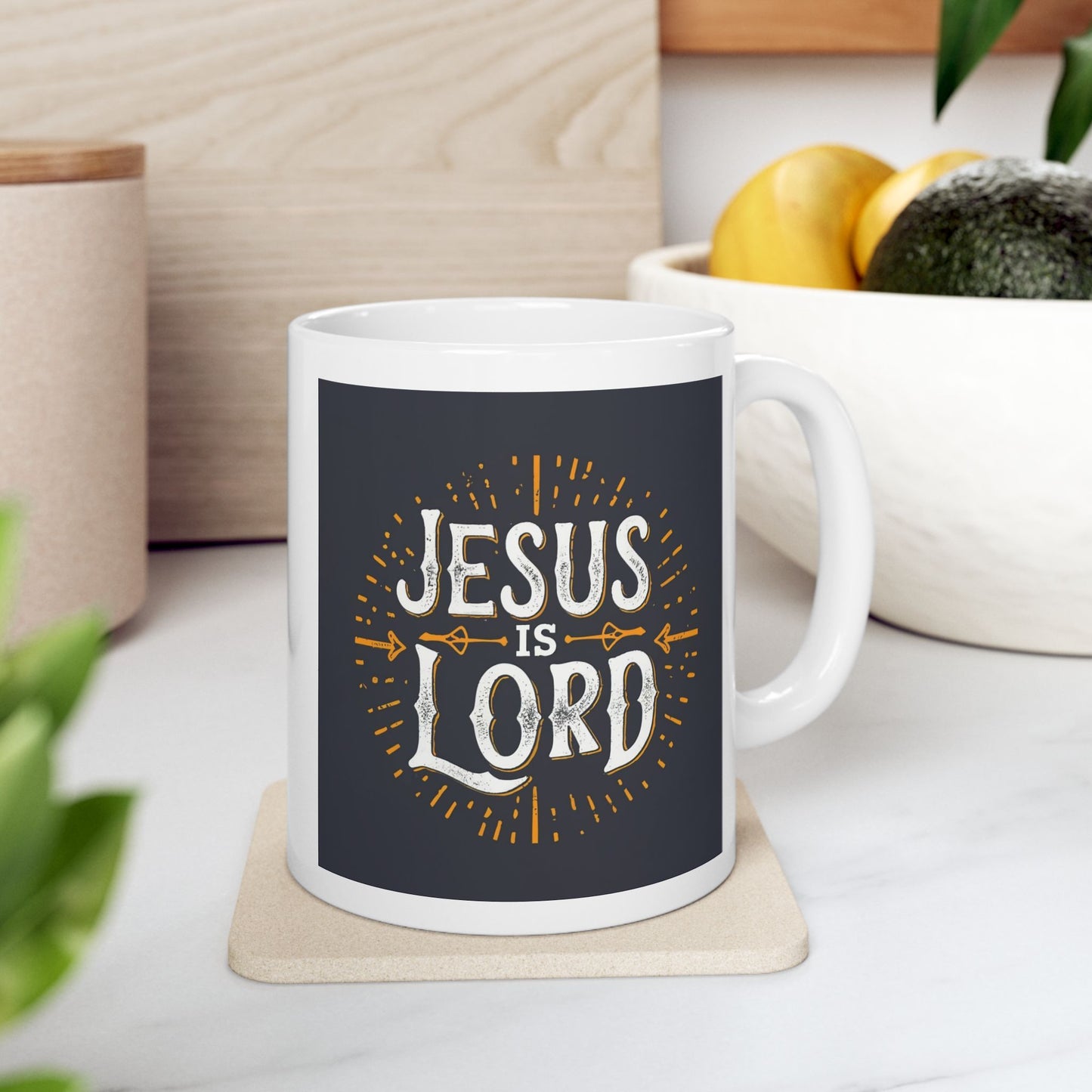 Jesus is Lord Ceramic Mug