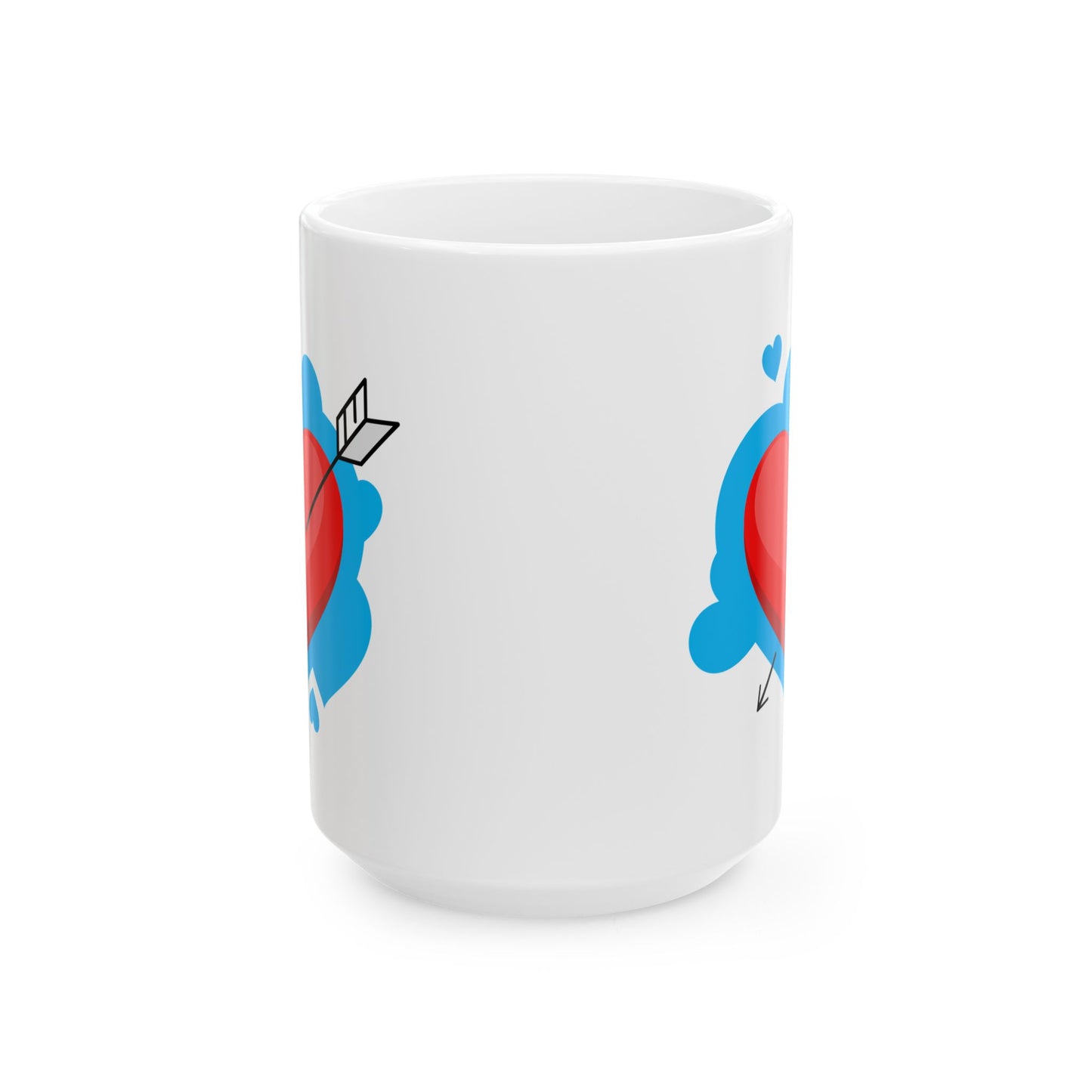 Heart Valentine Ceramic Mug 11oz