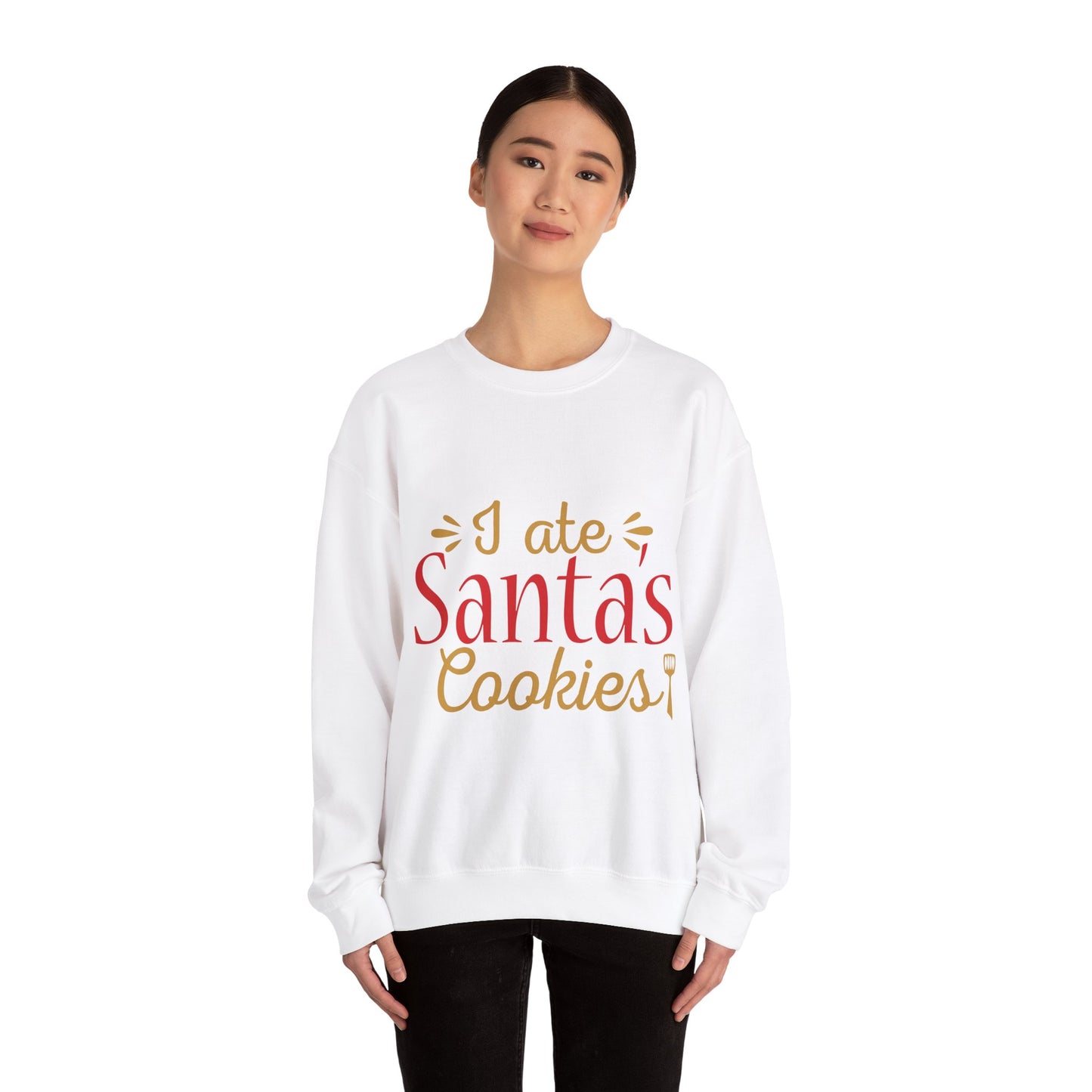 I Ate Santa's Cookies Unisex Heavy Blend Crewneck Sweatshirt