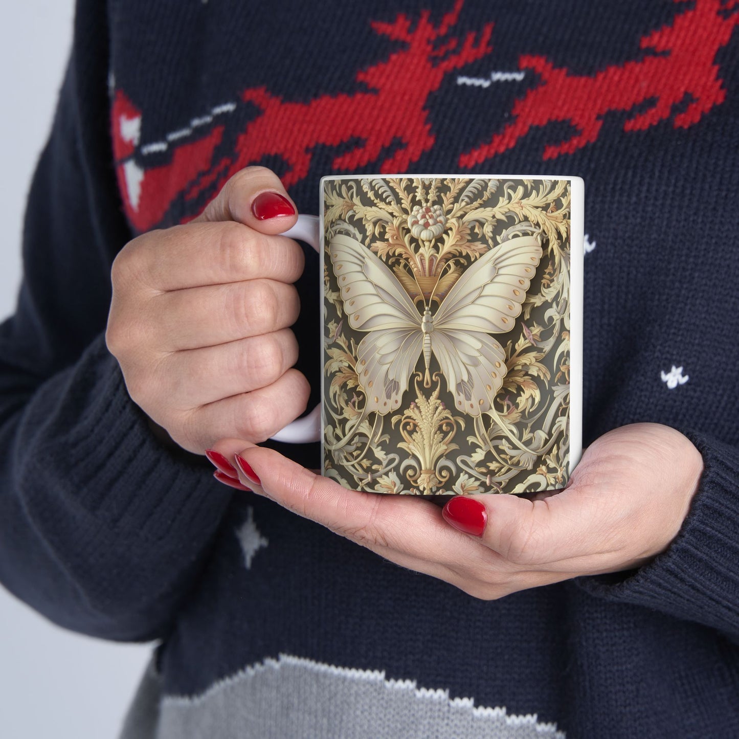 Butterfly Ceramic Mug