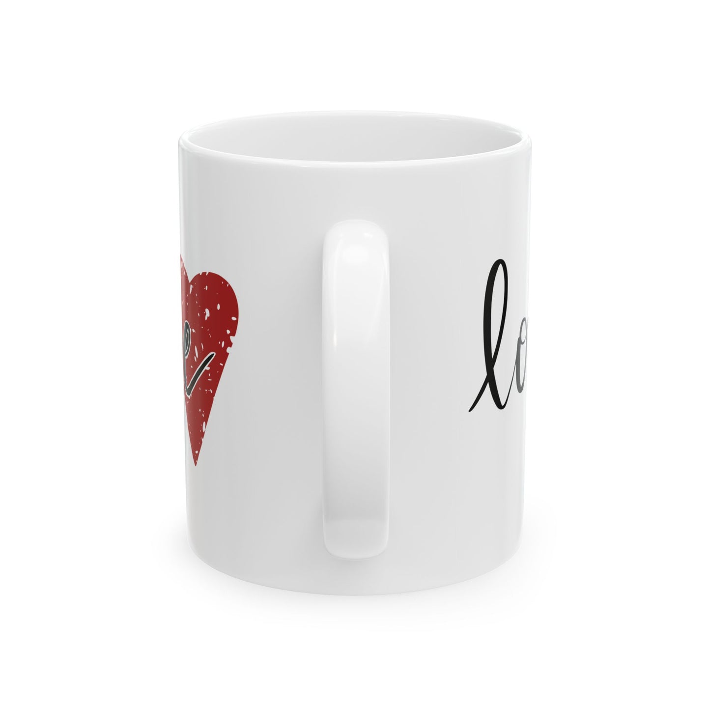 Love Heart Ceramic Mug