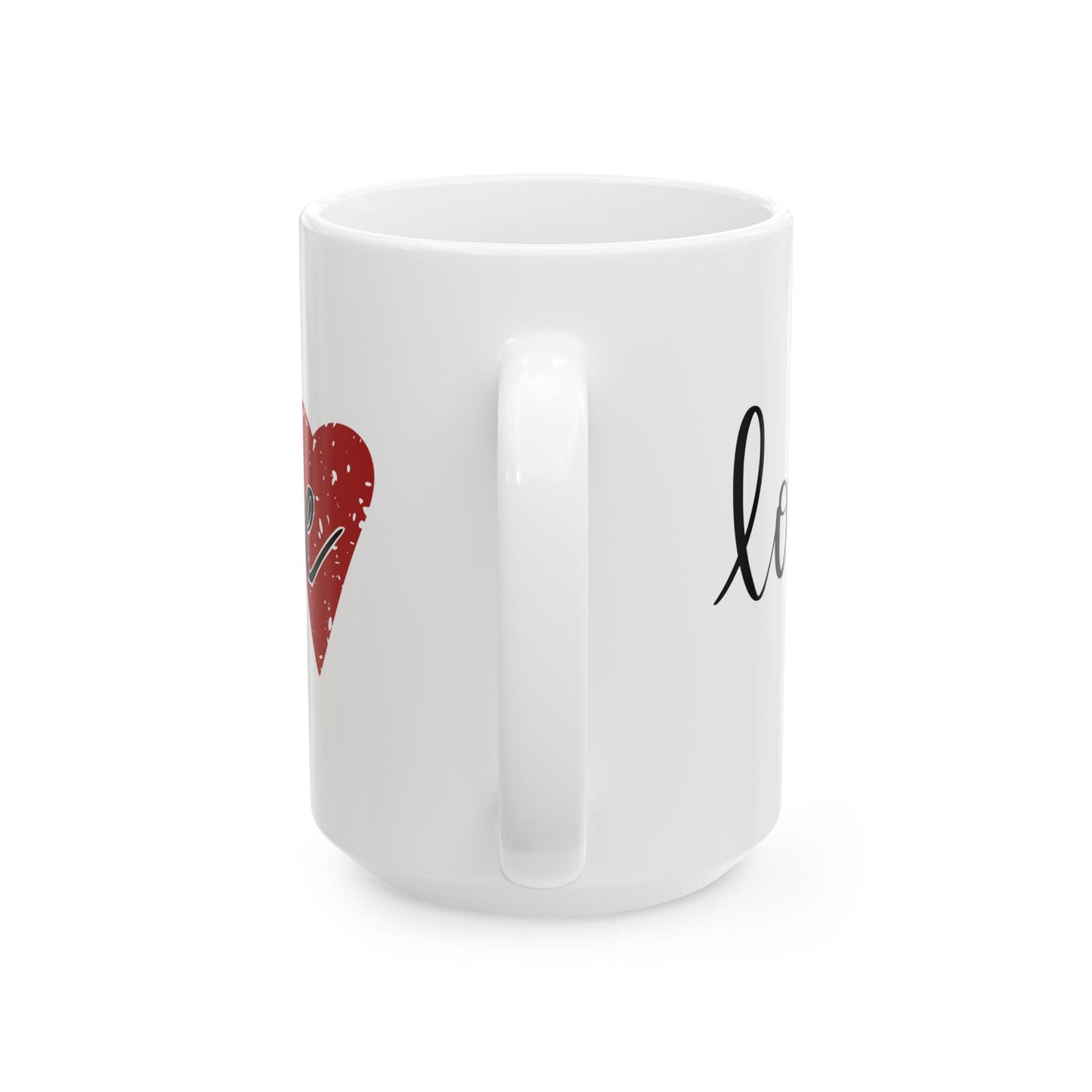 Love Heart Ceramic Mug