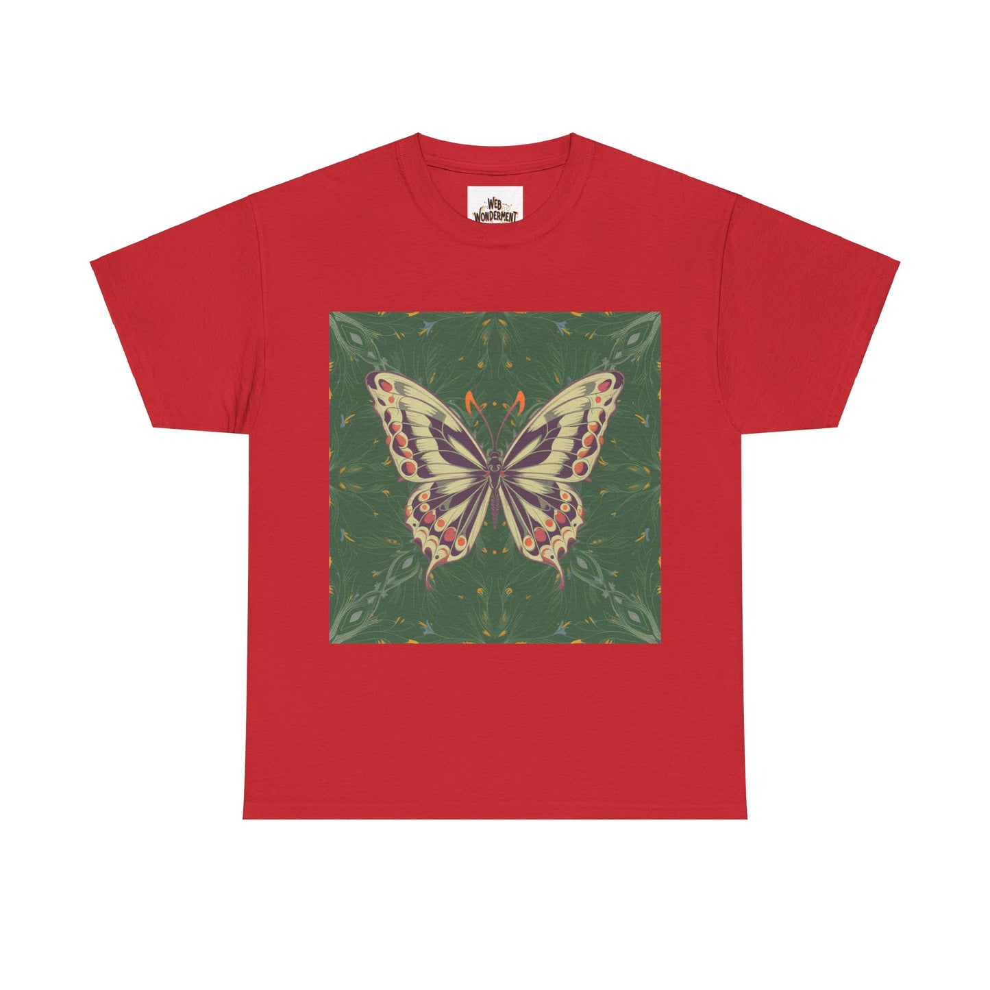 Butterfly Unisex Heavy Cotton T-Shirt