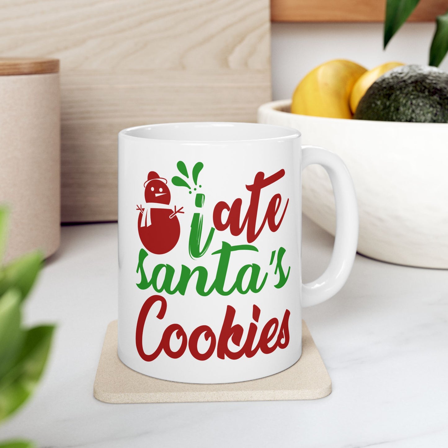 I Ate Santa's Cookies Ceramic Mug