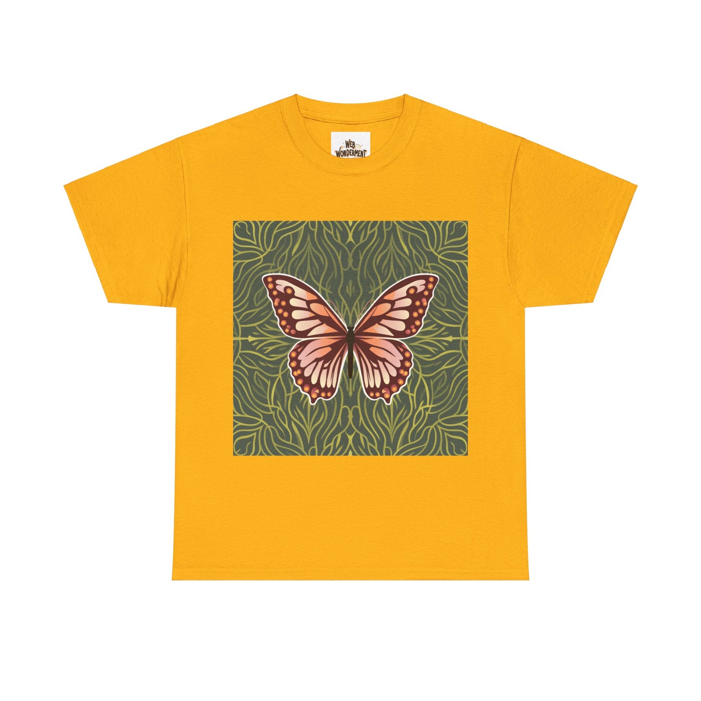 Butterfly Unisex Heavy Cotton T-Shirt