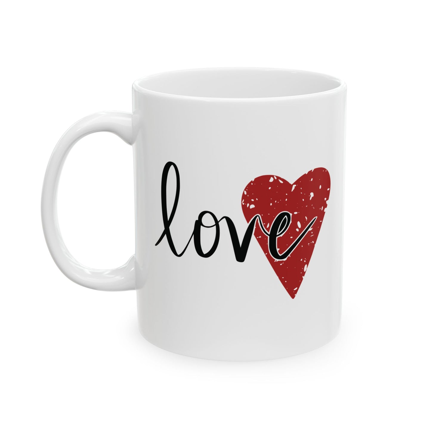Love Heart Ceramic Mug