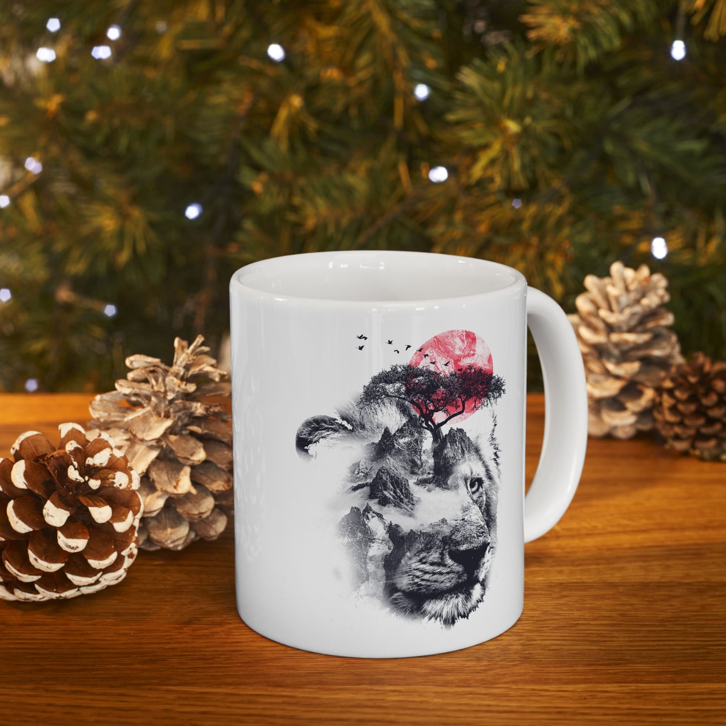 Lion Ceramic Mug