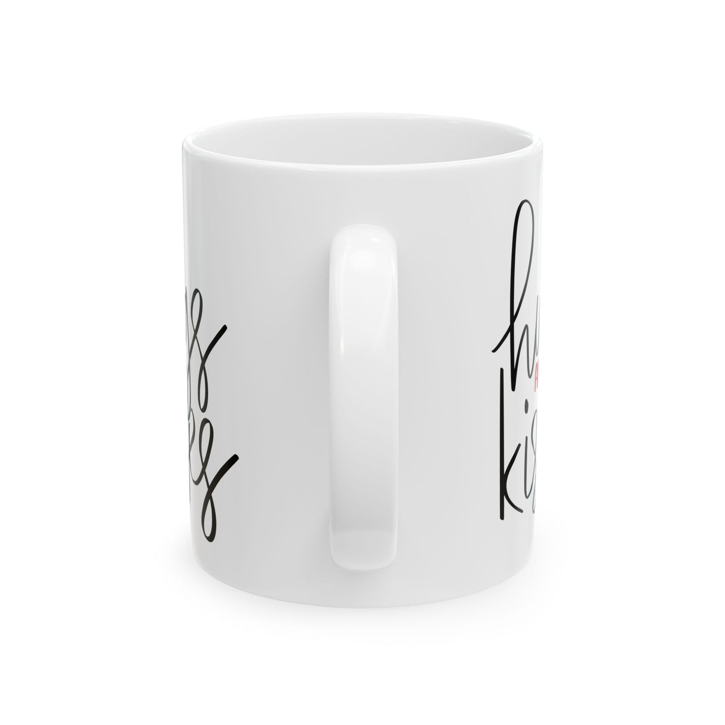 Hugs and Kisses Ceramic Mug