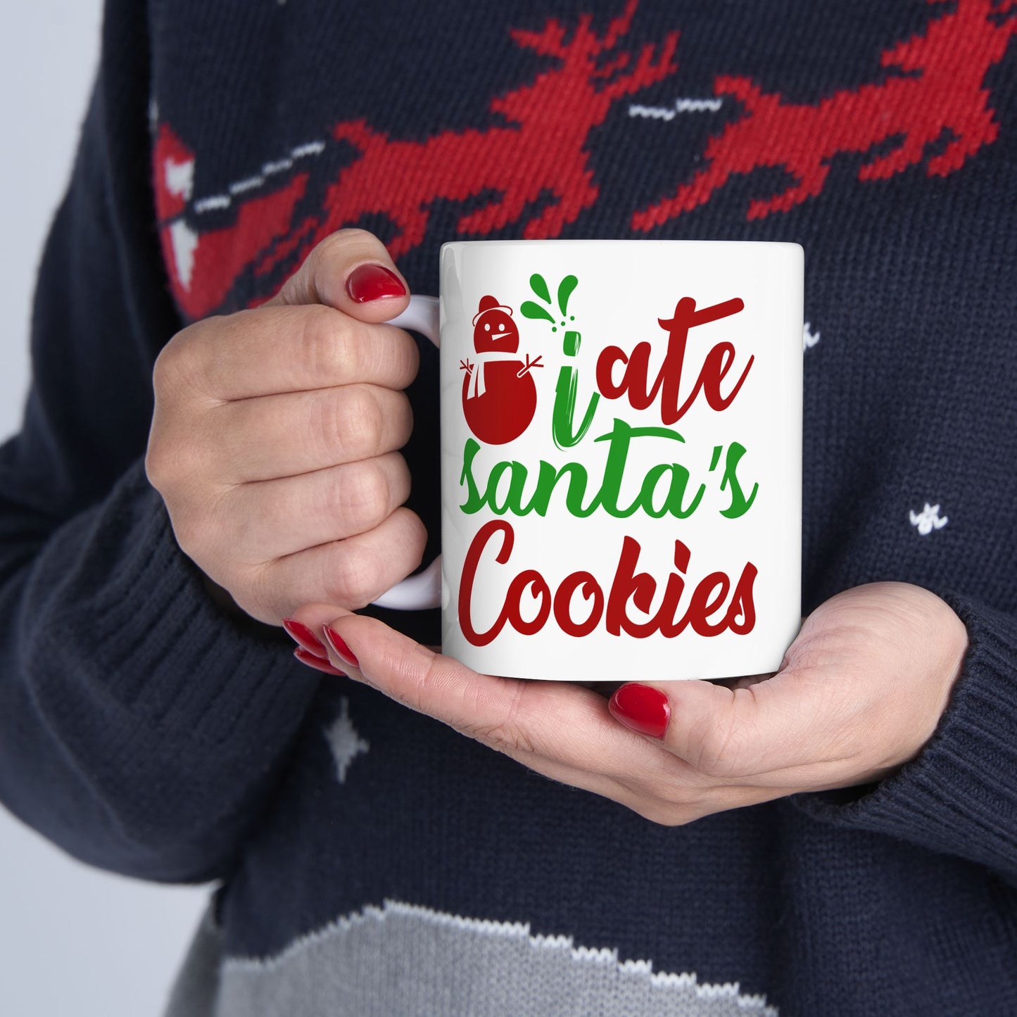 I Ate Santa's Cookies Ceramic Mug