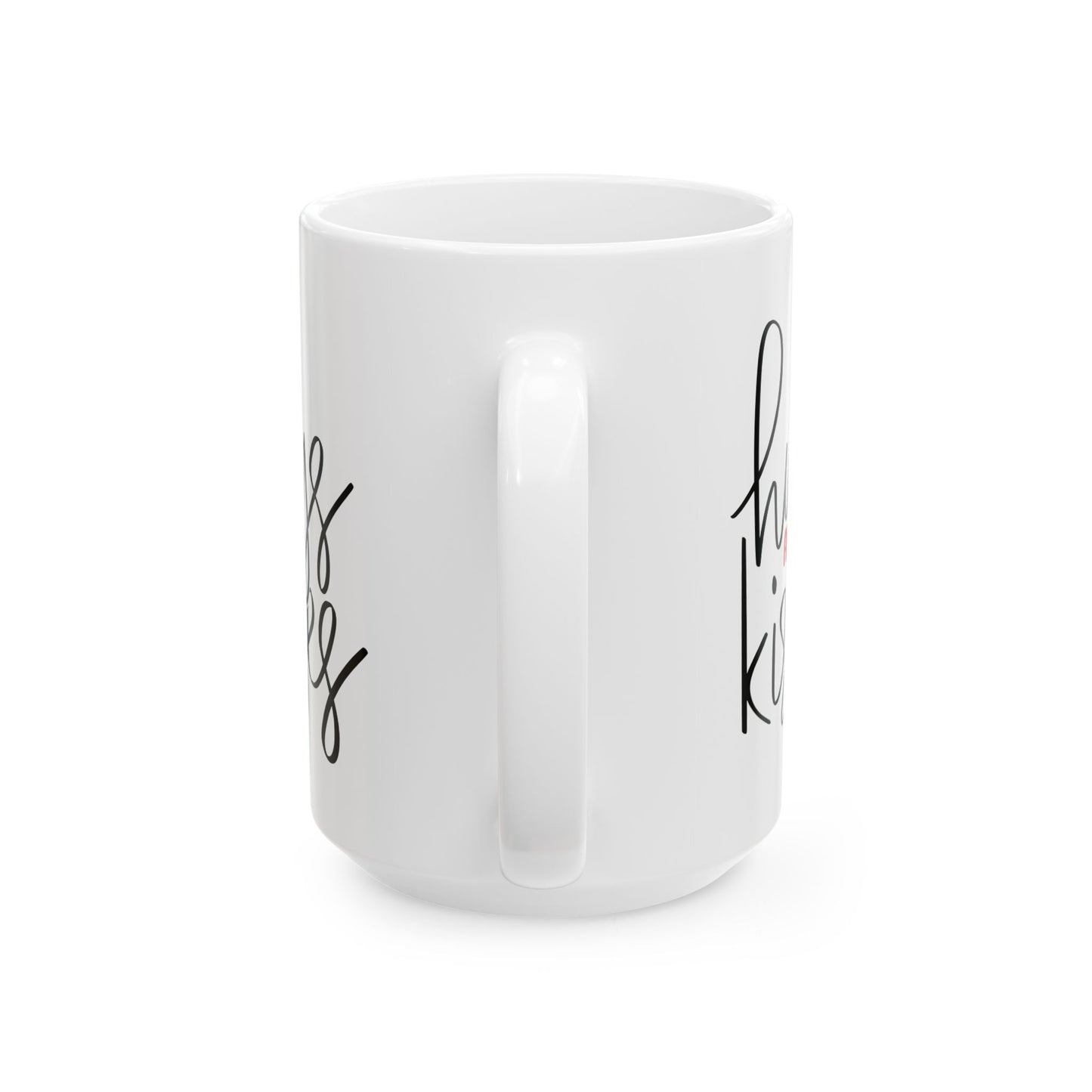Hugs and Kisses Ceramic Mug