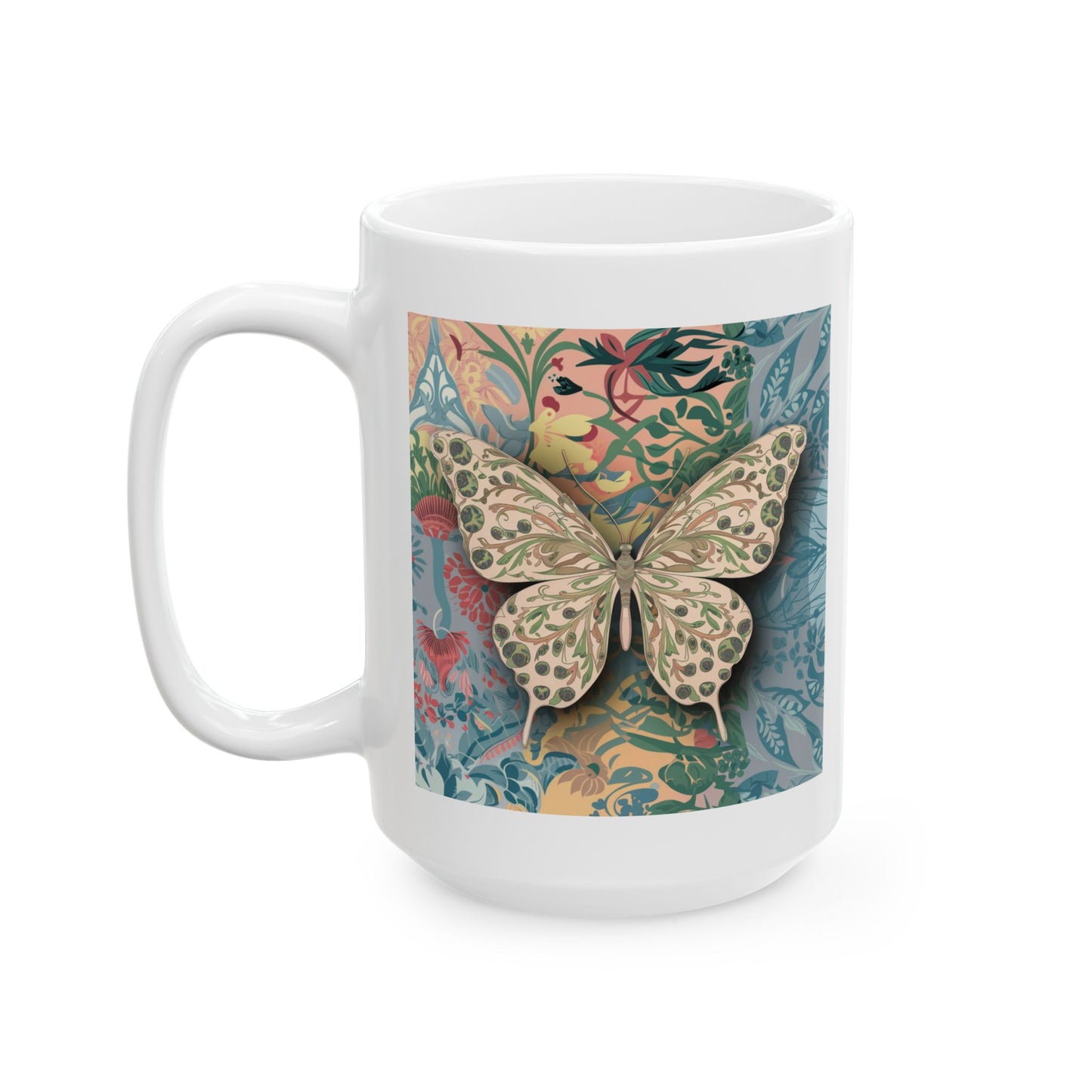 Butterfly Ceramic Mug