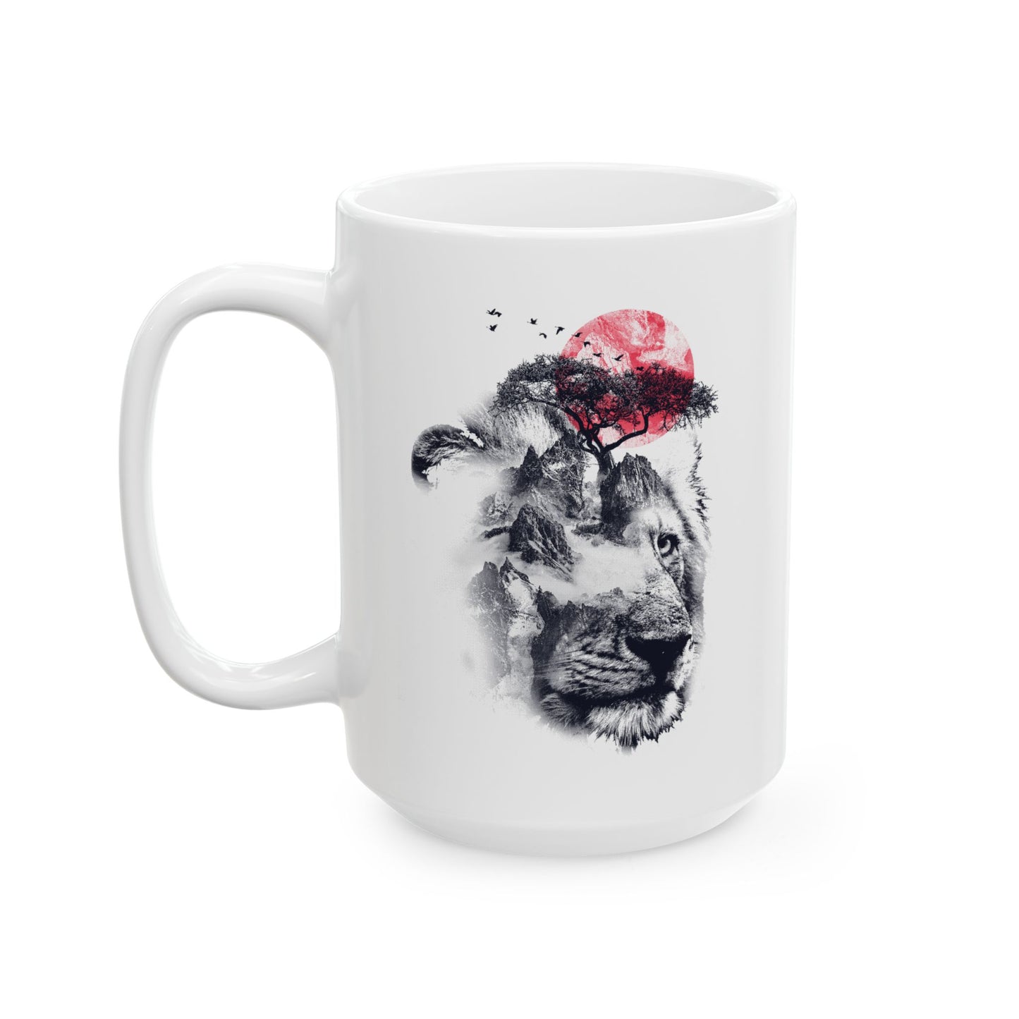 Lion Ceramic Mug