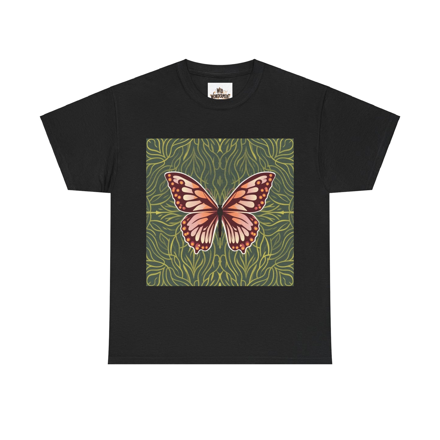 Butterfly Unisex Heavy Cotton T-Shirt