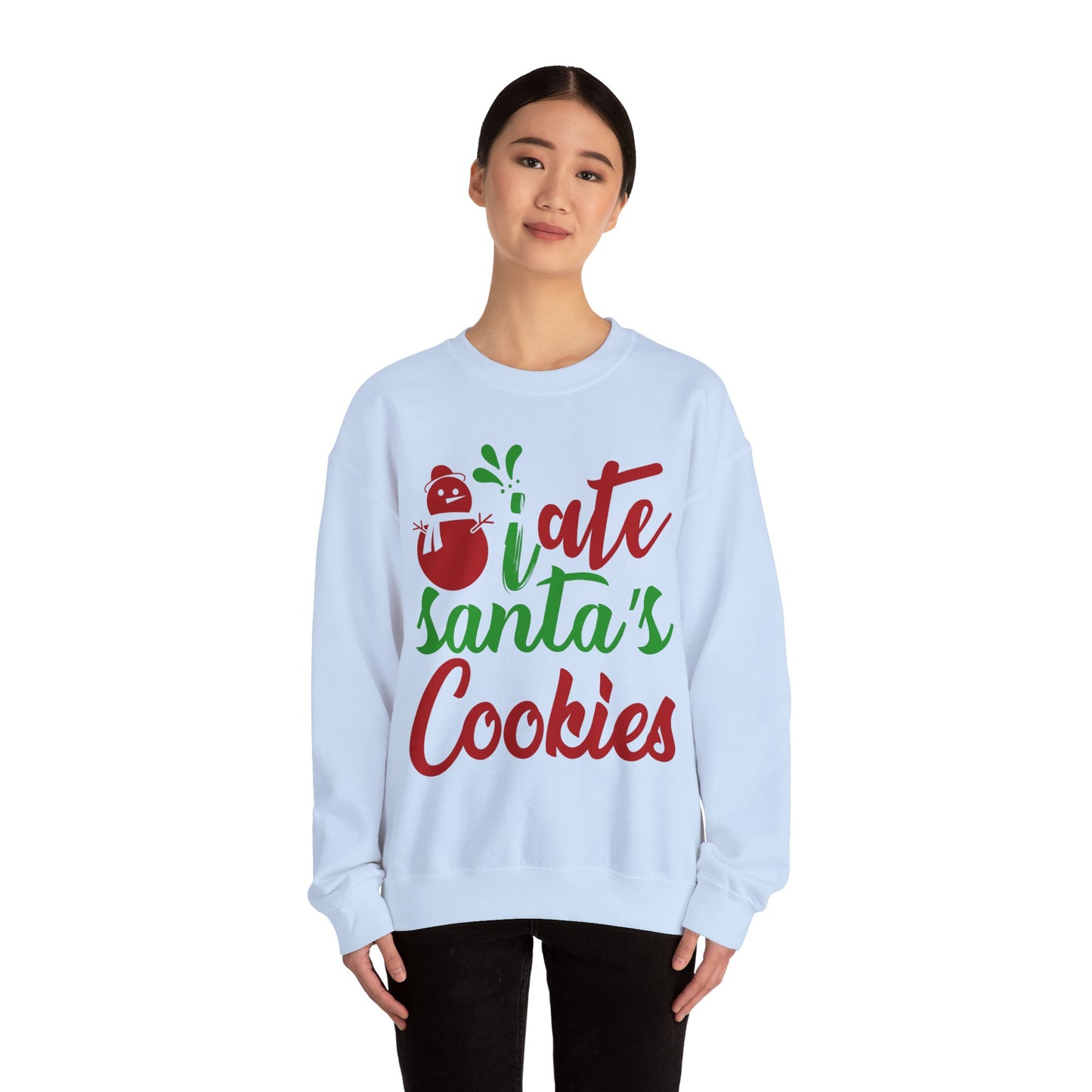 I Ate Santa's Cookies Unisex Heavy Blend Crewneck Sweatshirt