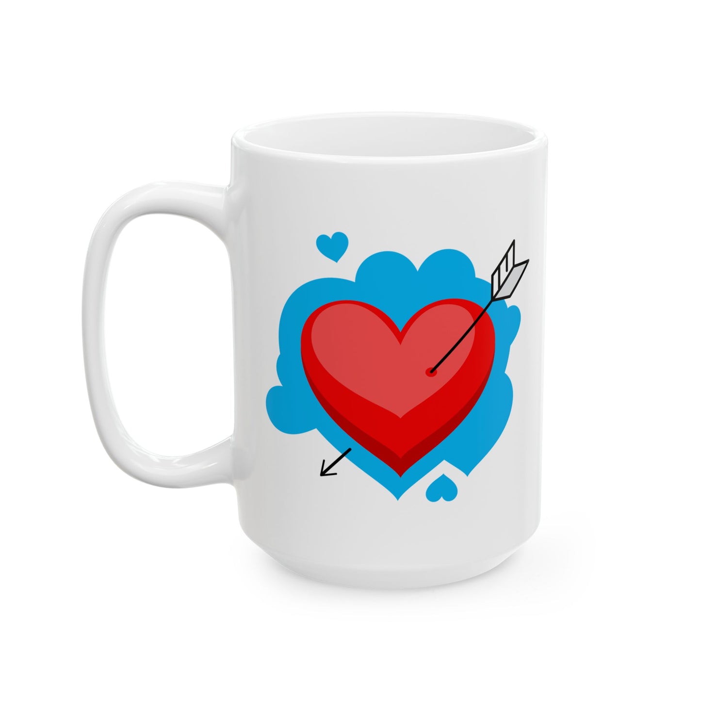Heart Valentine Ceramic Mug 11oz