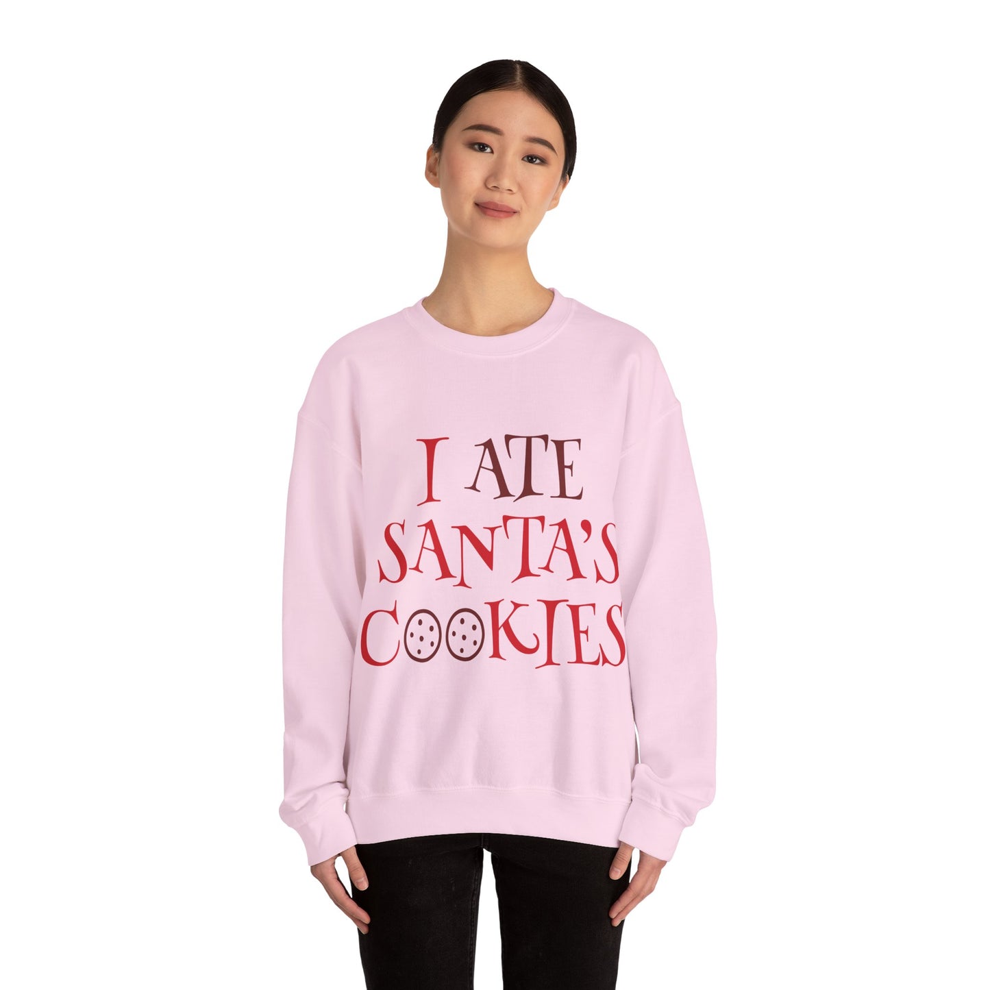 I Ate Santa's Cookies Unisex Heavy Blend Crewneck Sweatshirt
