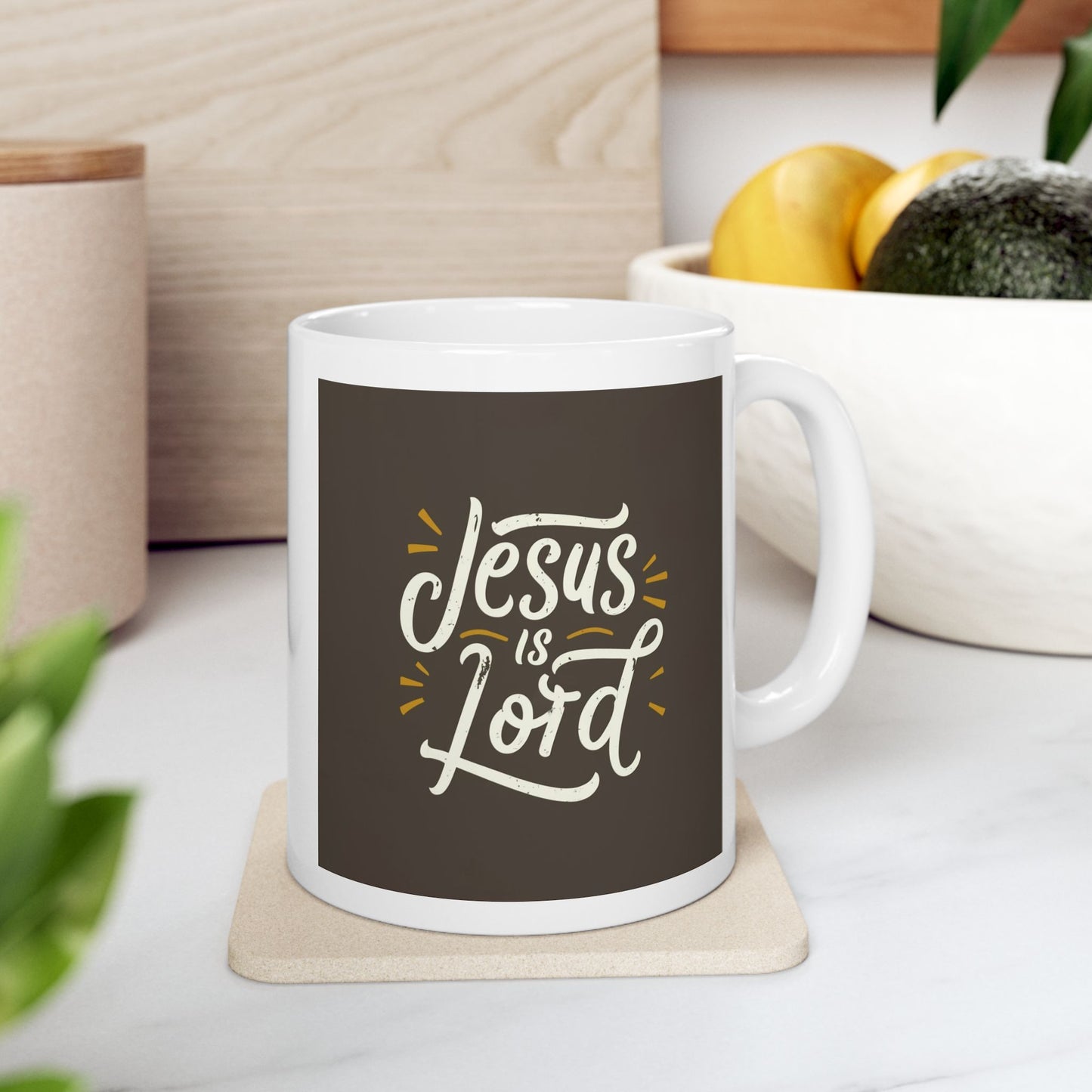 Jesus is Lord Ceramic Mug