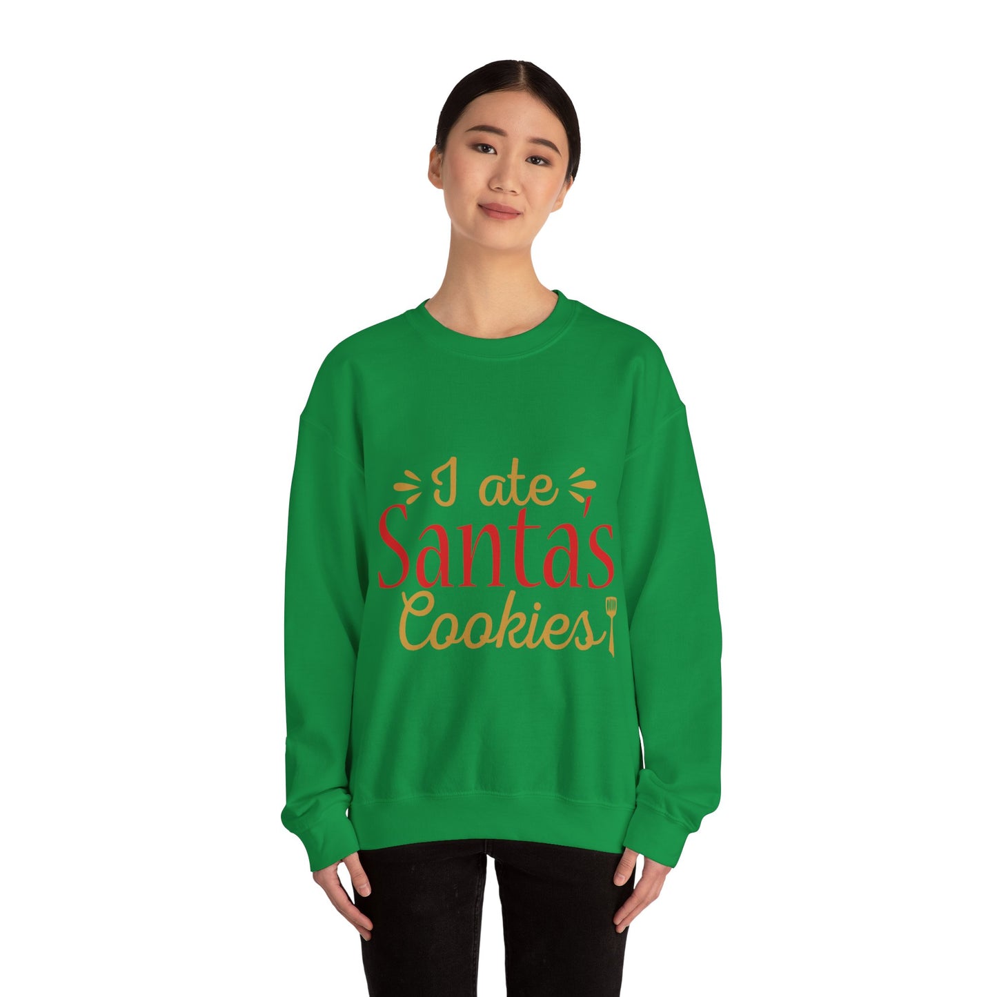 I Ate Santa's Cookies Unisex Heavy Blend Crewneck Sweatshirt