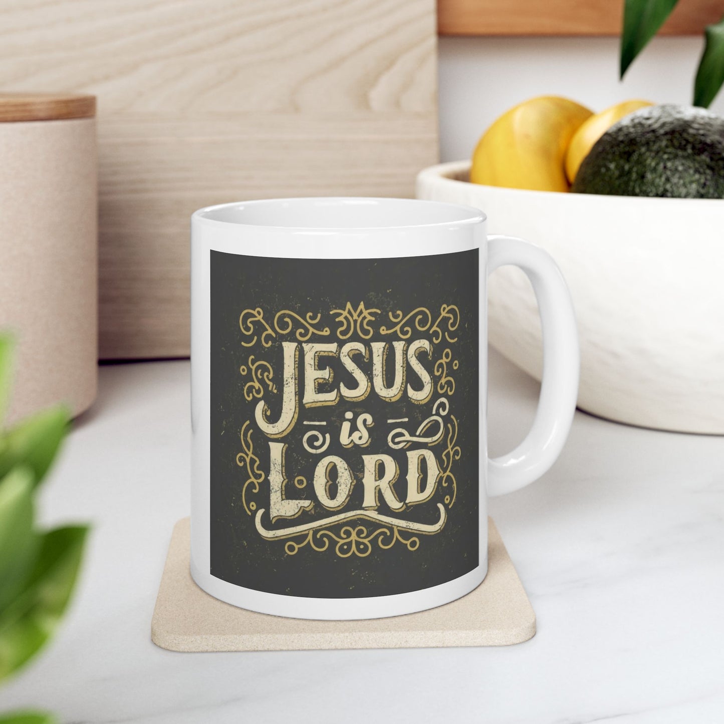 Jesus is Lord Ceramic Mug