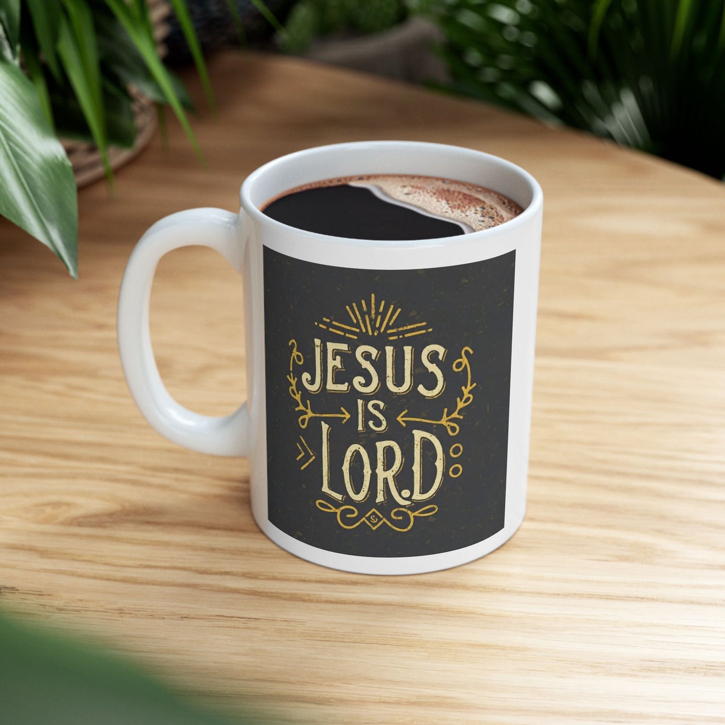 Jesus is Lord Ceramic Mug