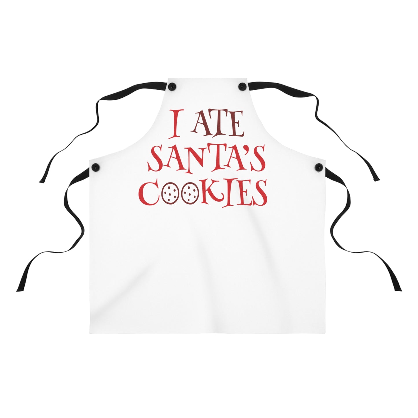 I Ate Santa's Cookies Apron