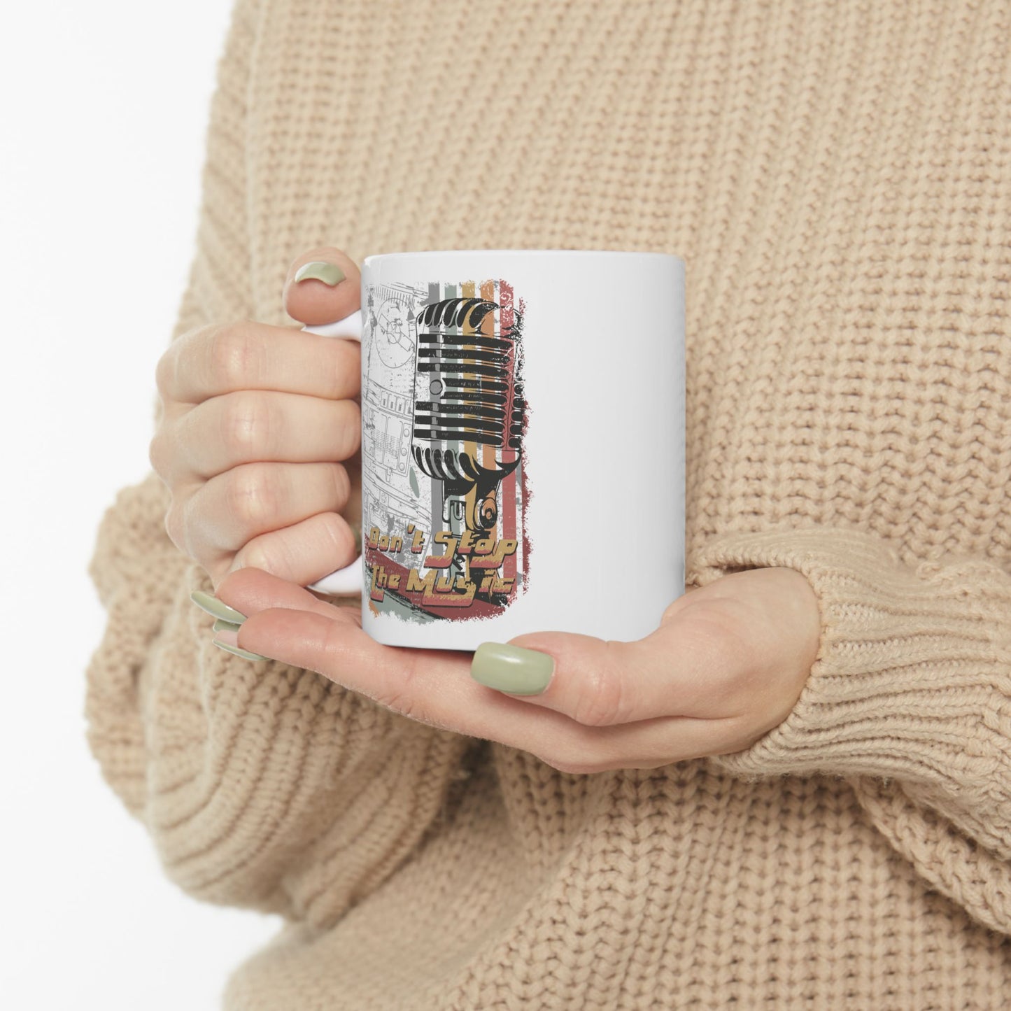 Don't Stop the Music Ceramic Mug